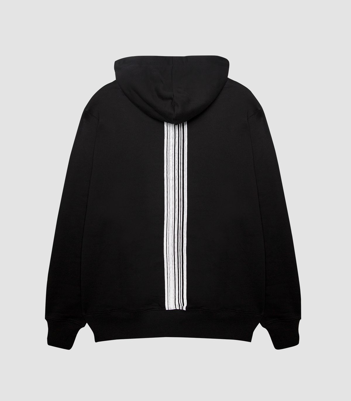 바이브레이트(VIBRATE) MINI LOGO BASIC HOODIE (BLACK)