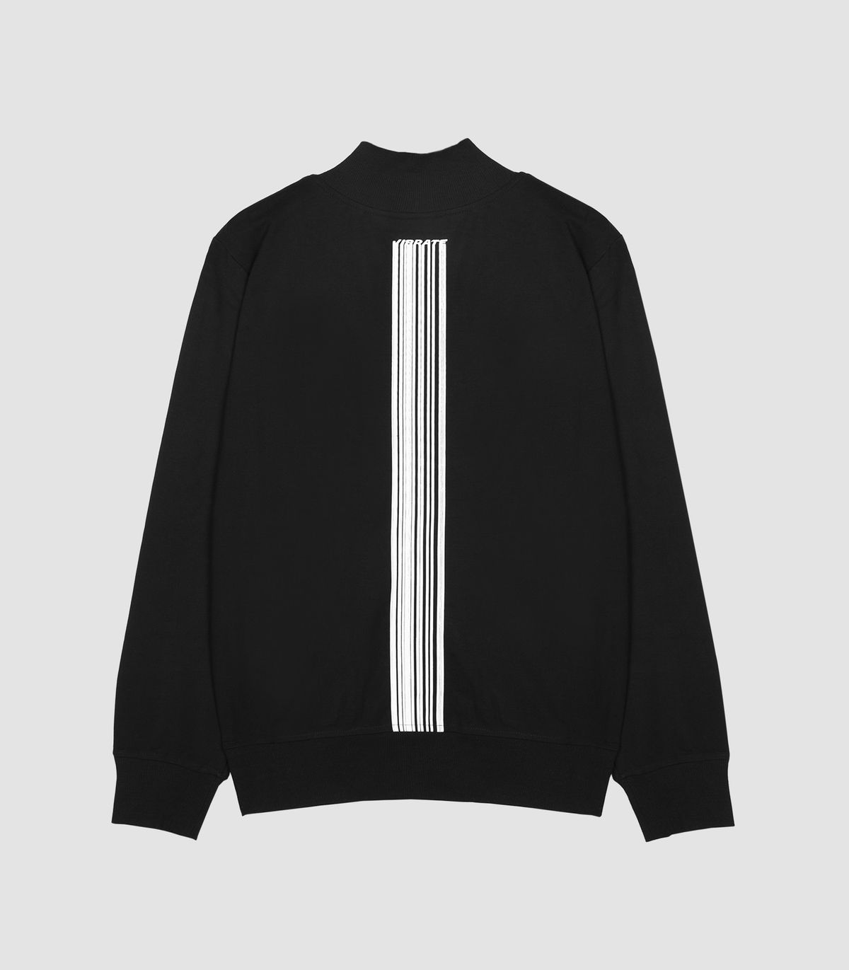 바이브레이트(VIBRATE) BARCODE CLASSIC TRACK ZIPUP (BLACK)