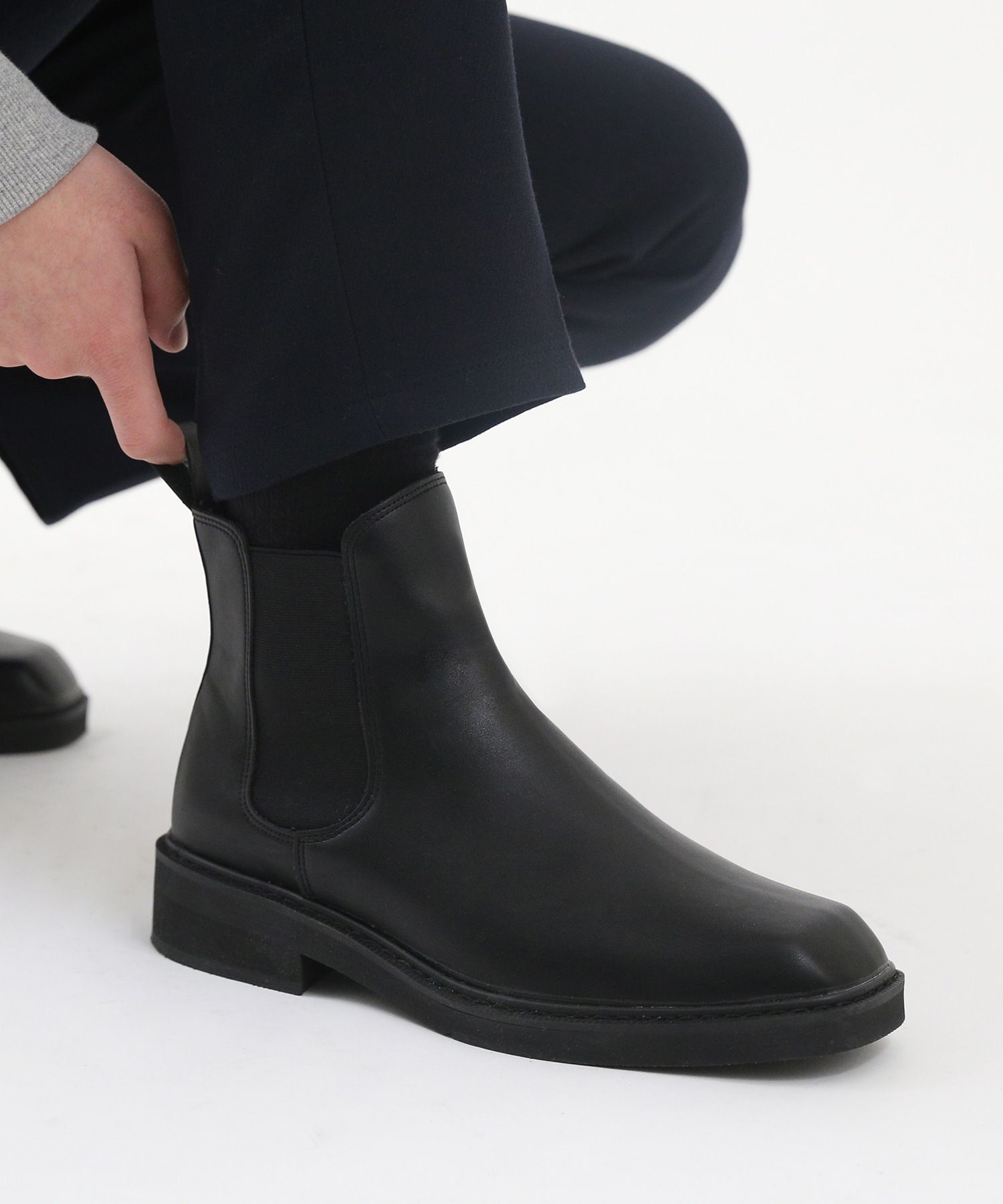 【2plan】Rowen Square Chelsea Boots TIMBERLAND CRESTFIELD CHELSEA TB0A43BN0151 | kolor CZARNY