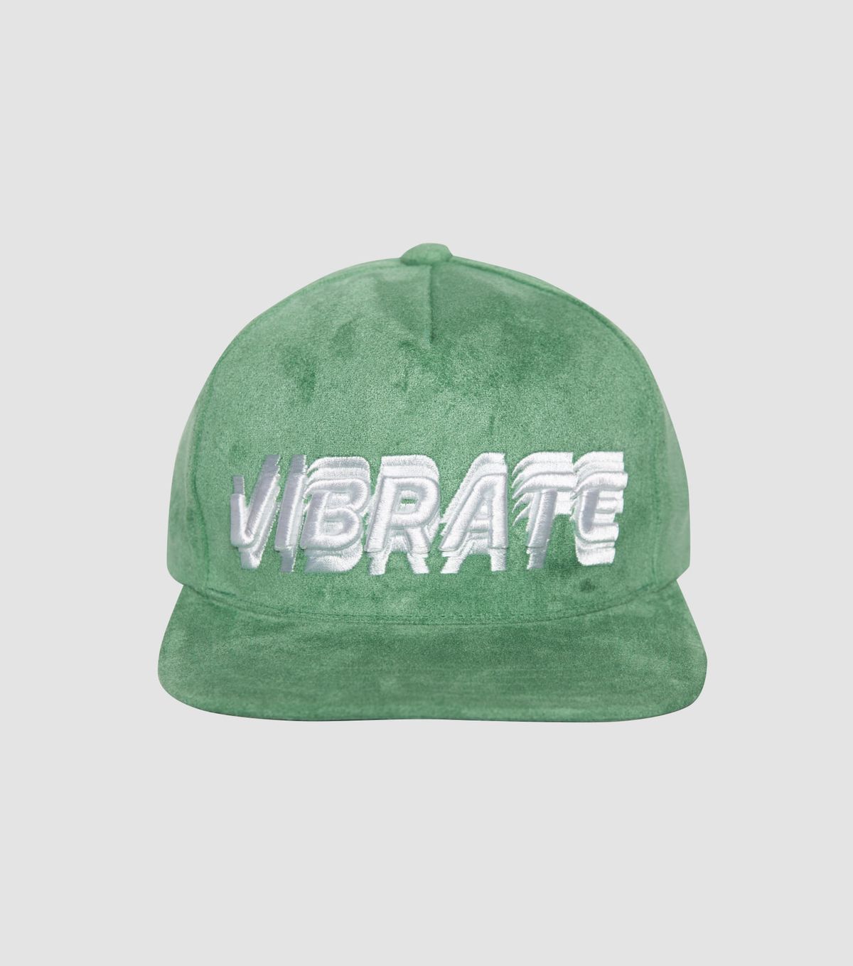 바이브레이트(VIBRATE) SIGNATURE NAME SNAPBACK (SUEDE GREEN)