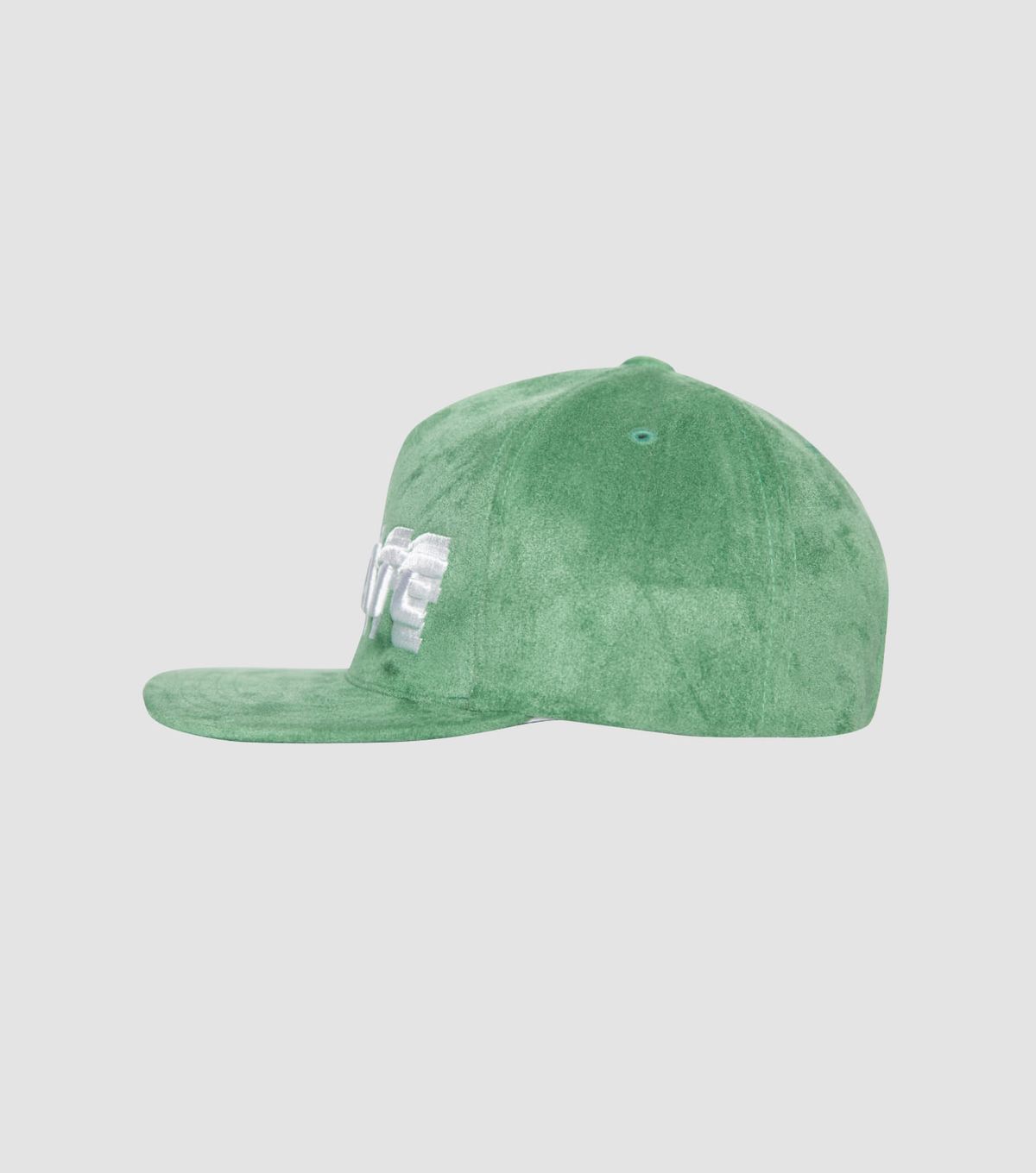 바이브레이트(VIBRATE) SIGNATURE NAME SNAPBACK (SUEDE GREEN)