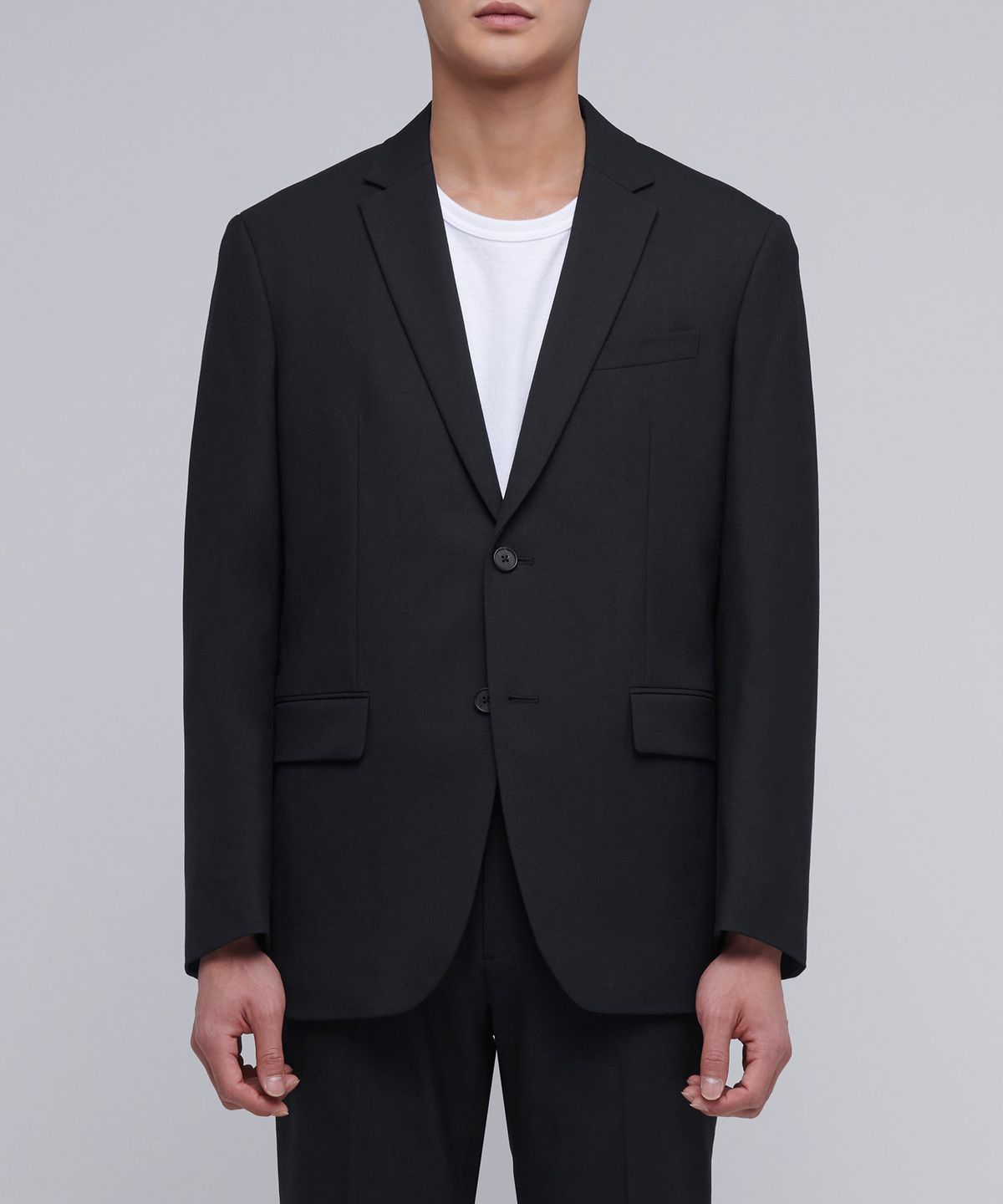 무신사 스탠다드(MUSINSA STANDARD) 베이식 울 블레이저 [블랙]