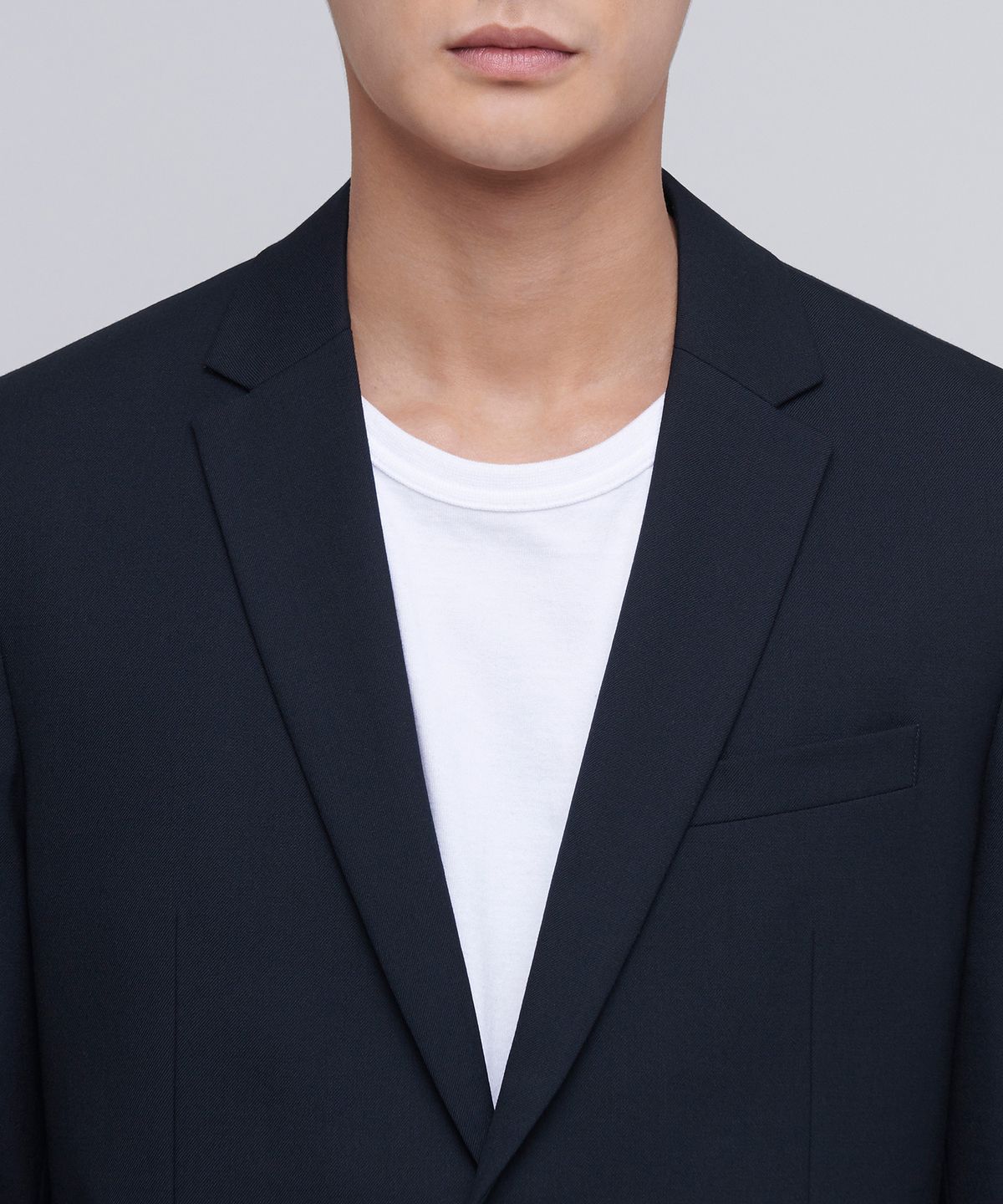 무신사 스탠다드(MUSINSA STANDARD) 베이식 울 블레이저 [네이비]