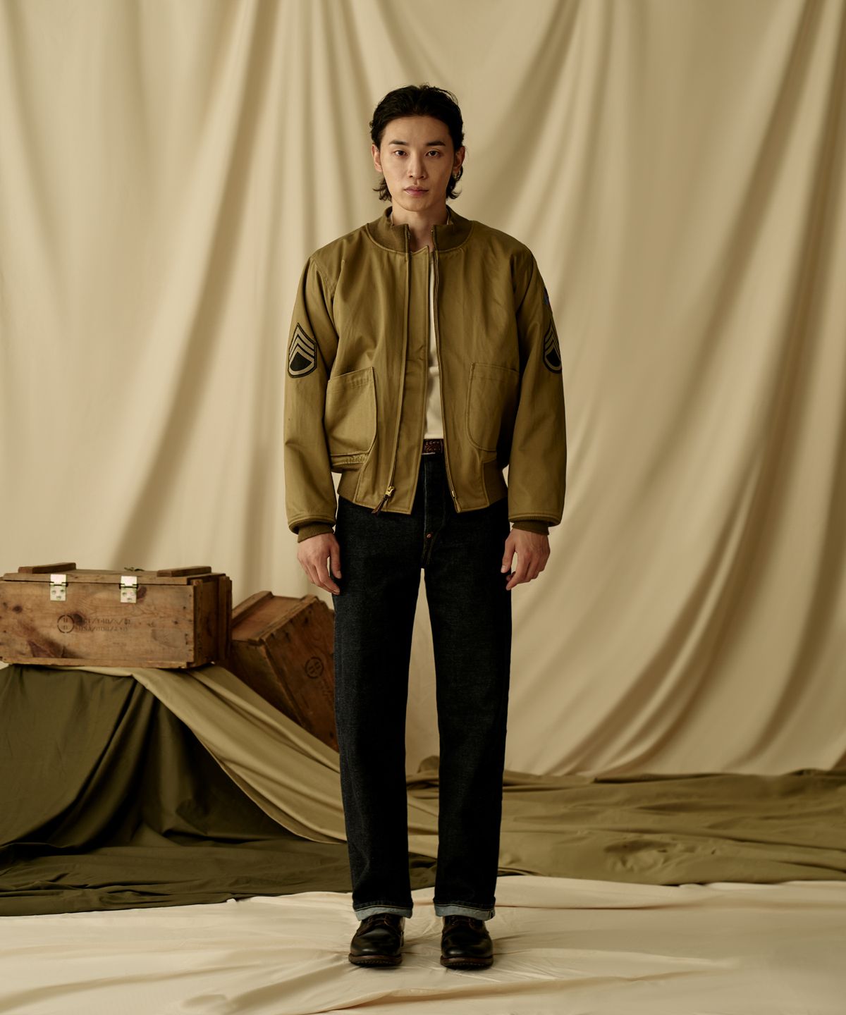 브론슨(BRONSON) US Army 1st Tanker Jacket