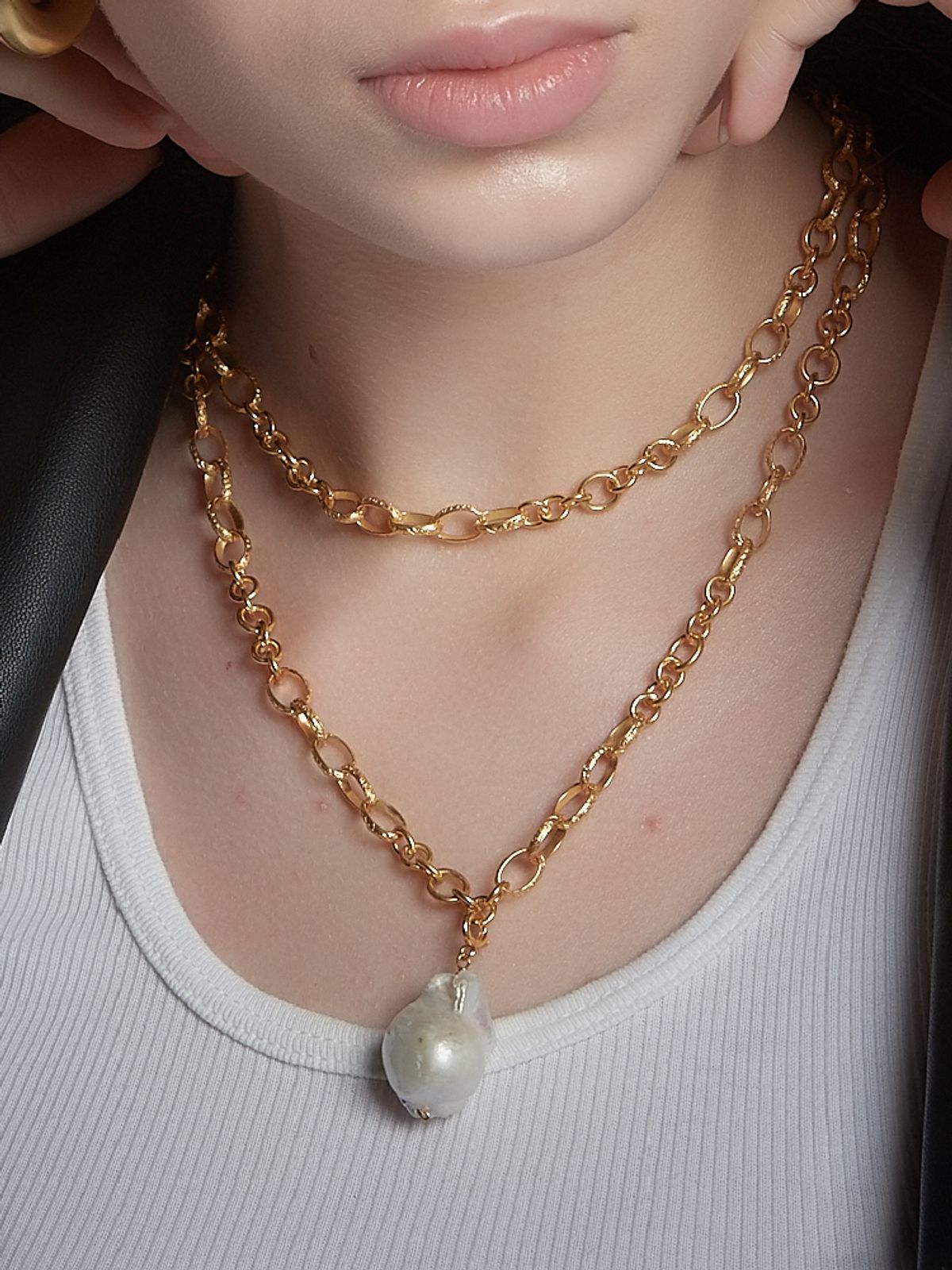 엘리오나(ELYONA) Byzantine Chain Necklace