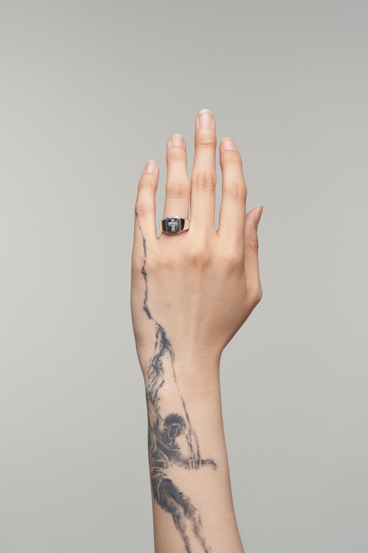 팬도럼주얼리(PANDORUMJEWELRY) Cross ring