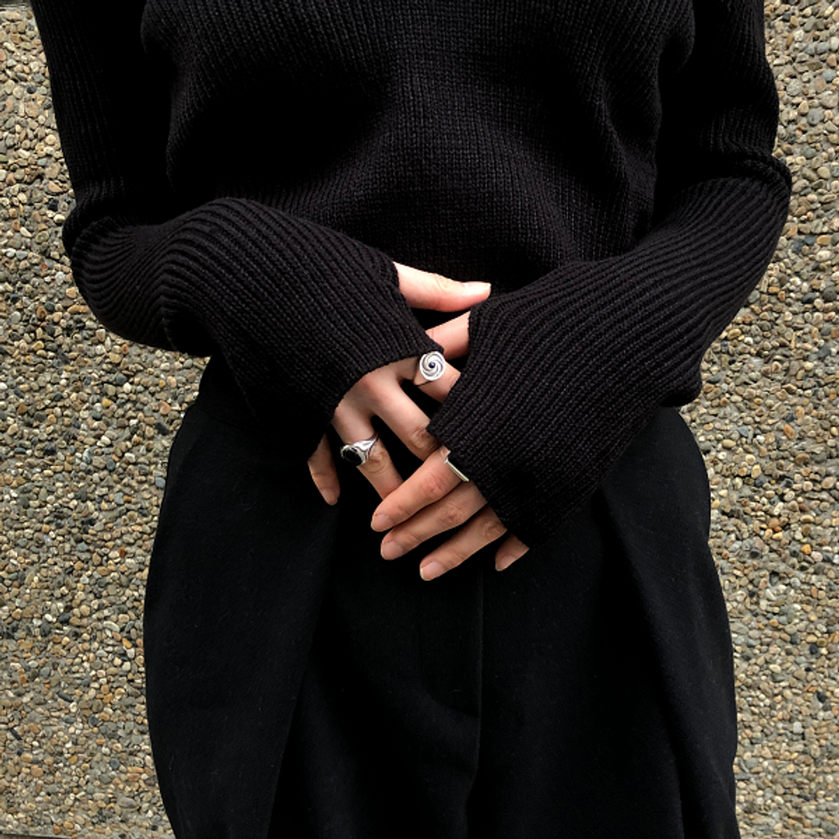 팬도럼주얼리(PANDORUMJEWELRY) Orca ring[합성사파이어]