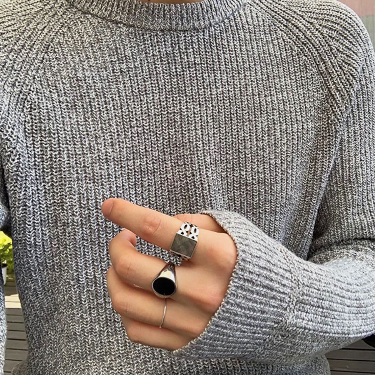 팬도럼주얼리(PANDORUMJEWELRY) Infinity ring[흑자개]