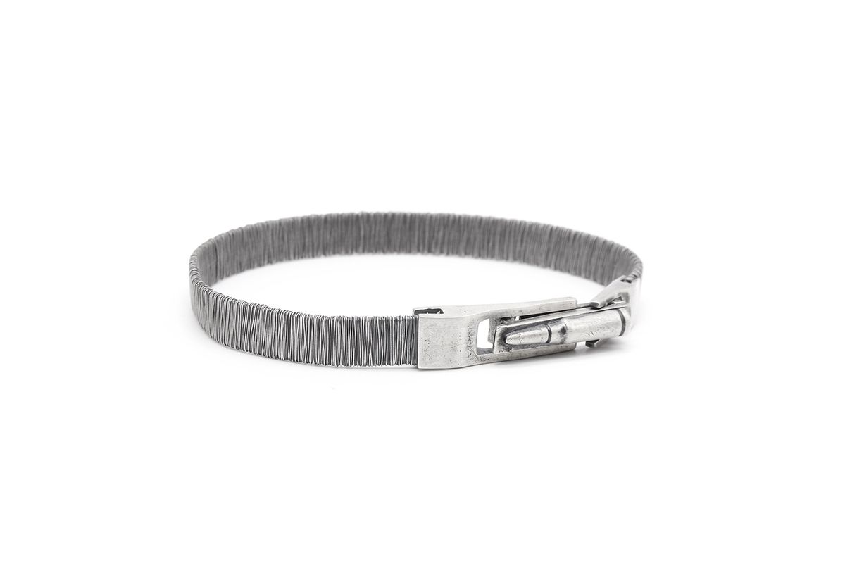 오드콜렛(ODDCOLLET) [SILVER925]Bullet bracelet (coiled)