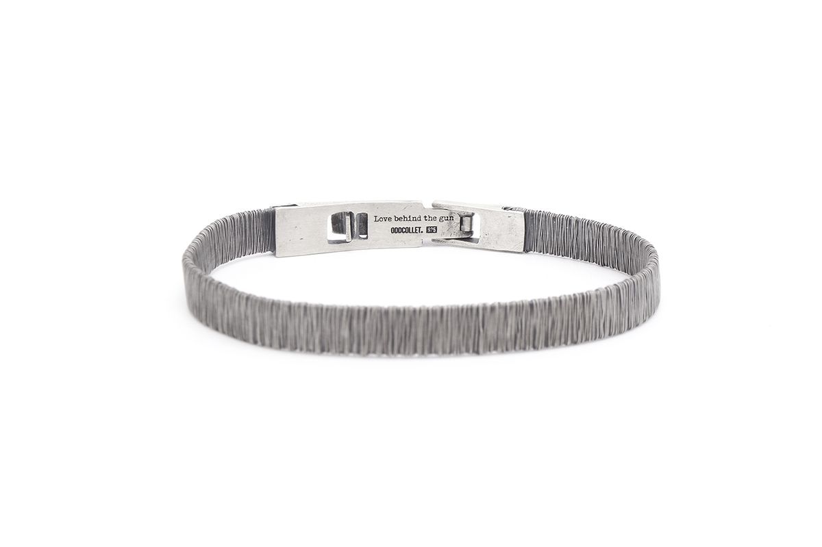 오드콜렛(ODDCOLLET) [SILVER925]Bullet bracelet (coiled)