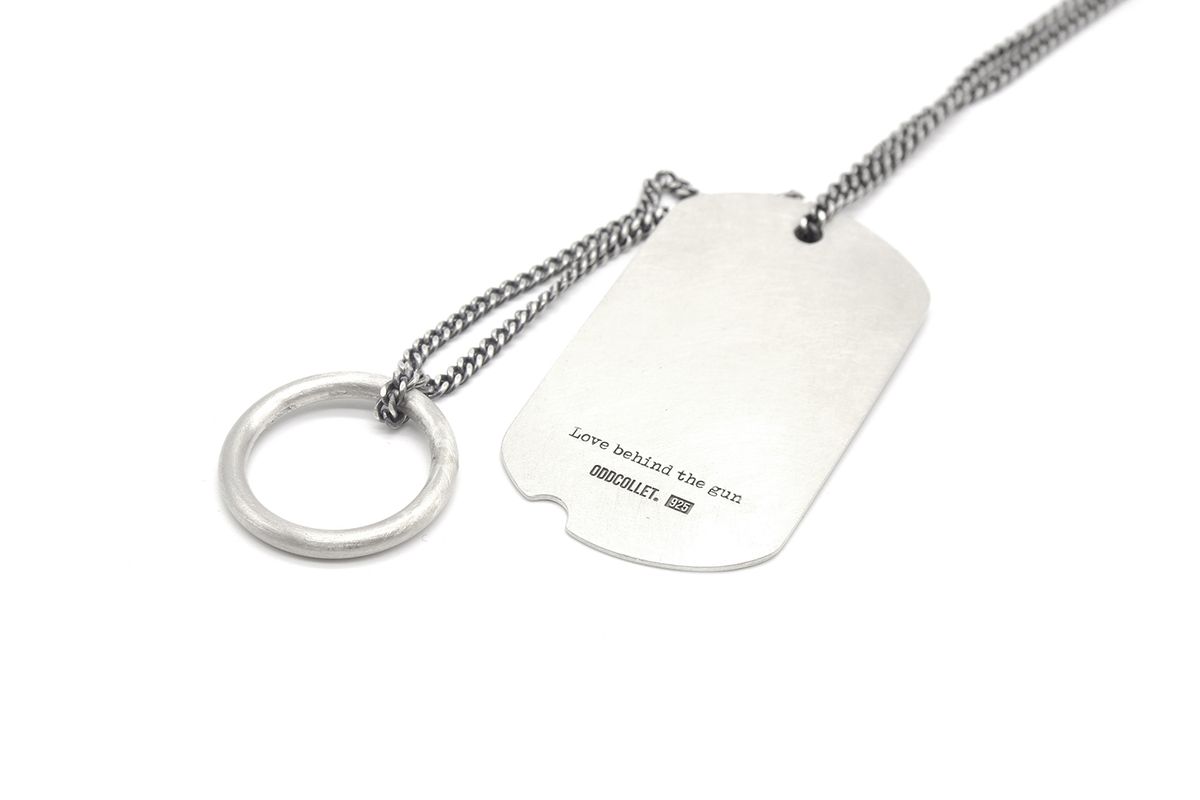 오드콜렛(ODDCOLLET) [SILVER925]Serial number chain