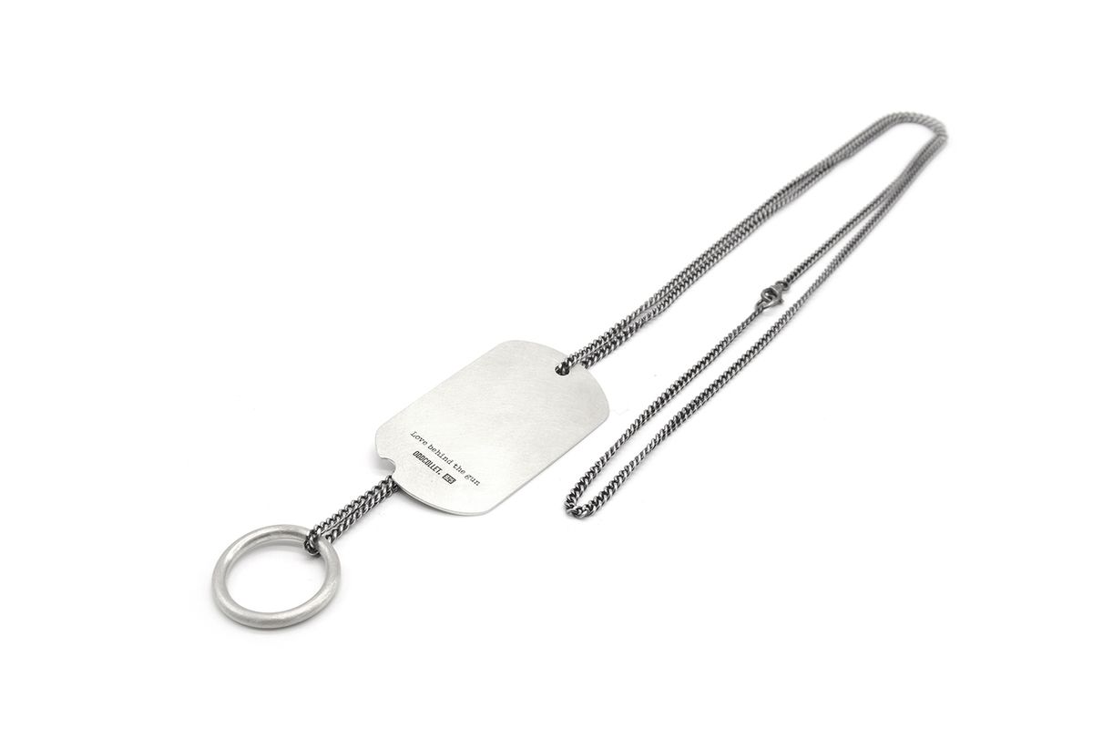 오드콜렛(ODDCOLLET) [SILVER925]Serial number chain