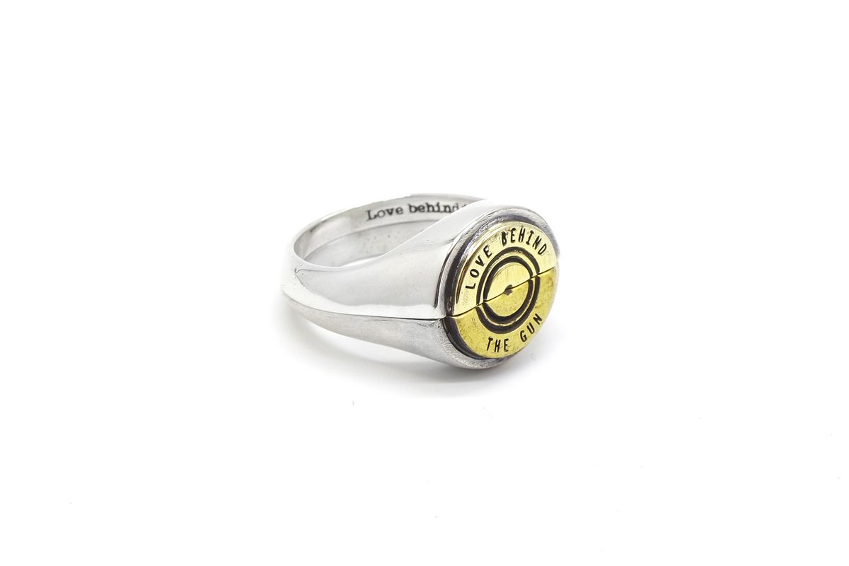 오드콜렛(ODDCOLLET) [SILVER925]Half bullet ring