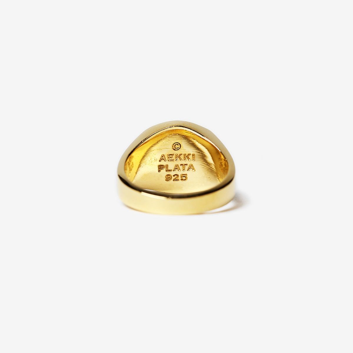 애끼(AEKKI) Gold ID Ring