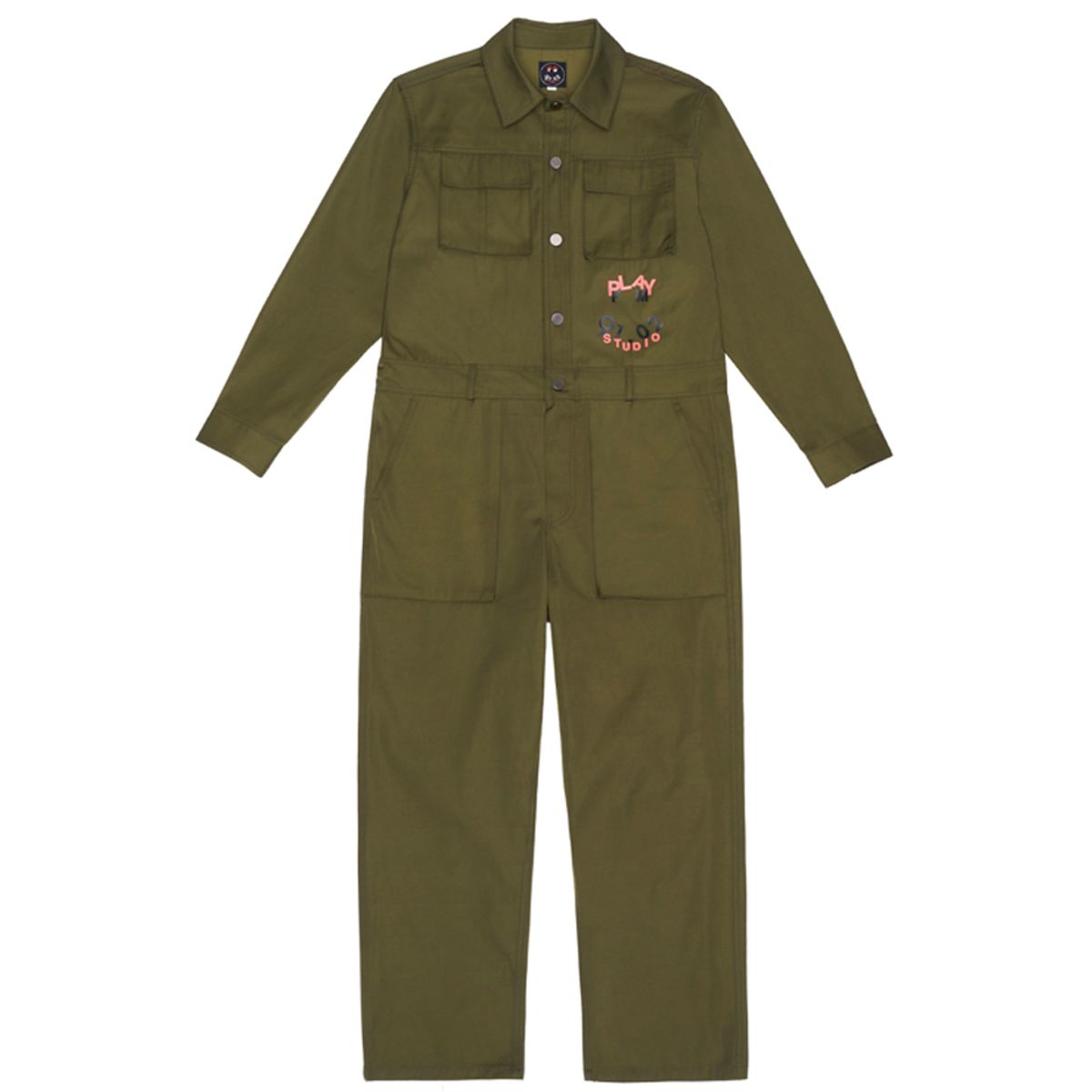 에프엠9102(FM91.02) xPLAY Overalls khaki