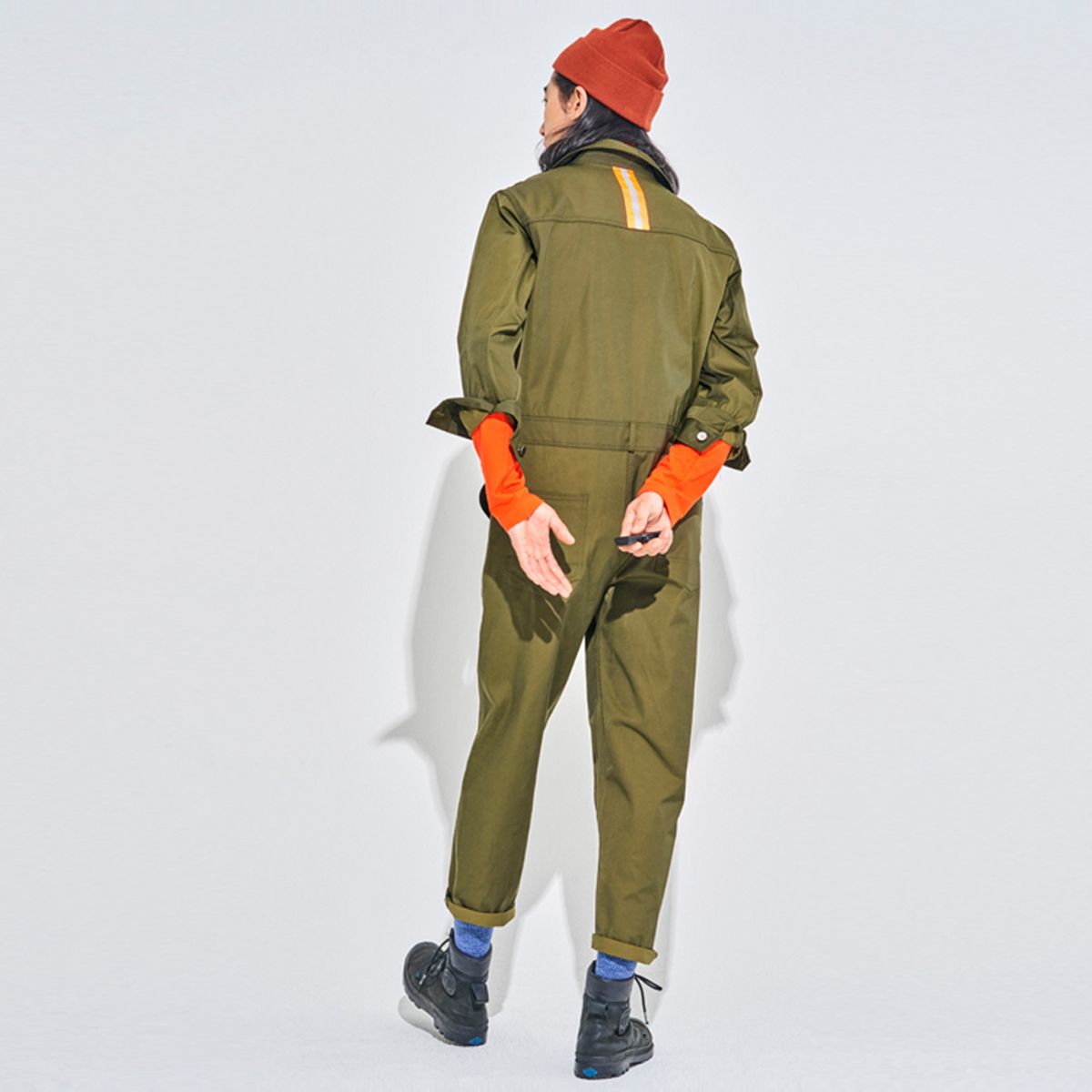 에프엠9102(FM91.02) xPLAY Overalls khaki