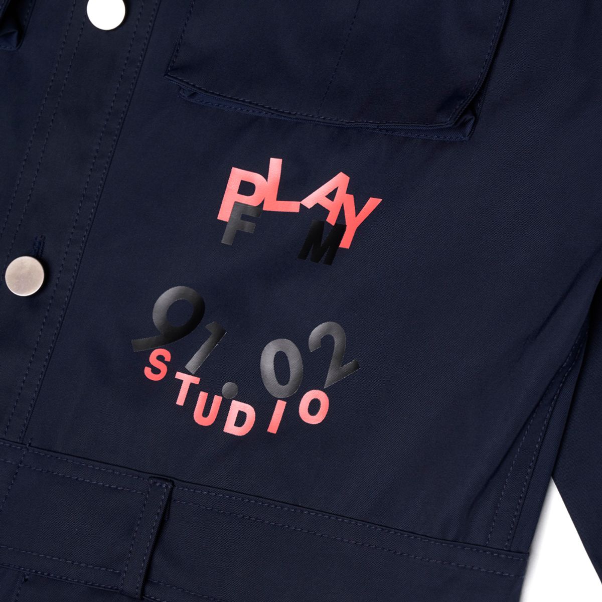에프엠9102(FM91.02) xPLAY Overalls navy
