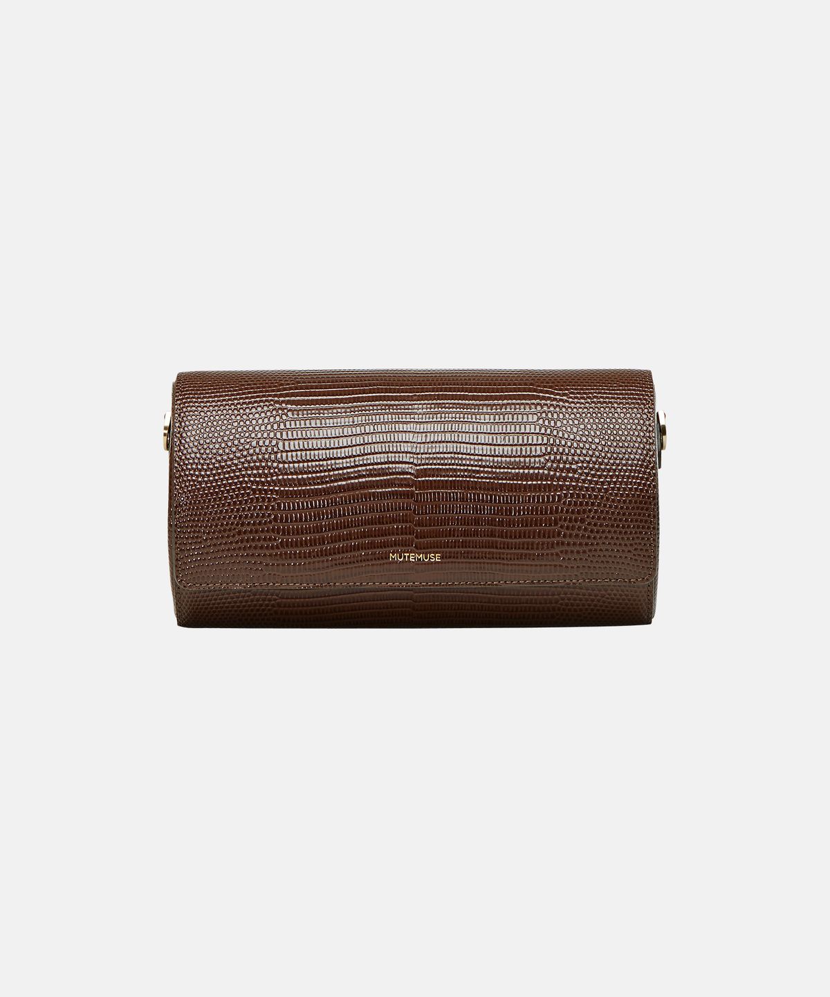 뮤트뮤즈(MUTEMUSE) CHAMBER Bag (Brown LZ)