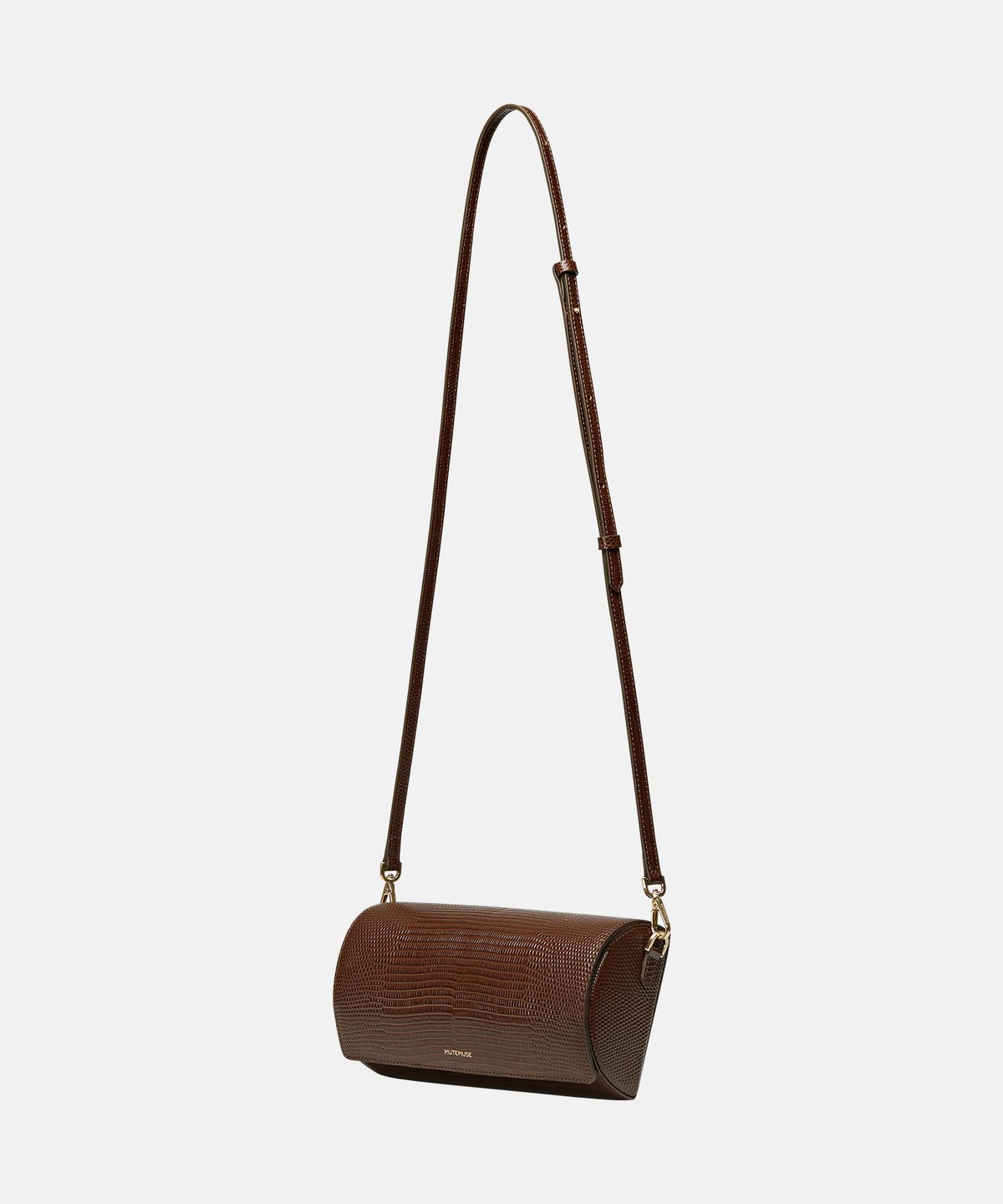 뮤트뮤즈(MUTEMUSE) CHAMBER Bag (Brown LZ)