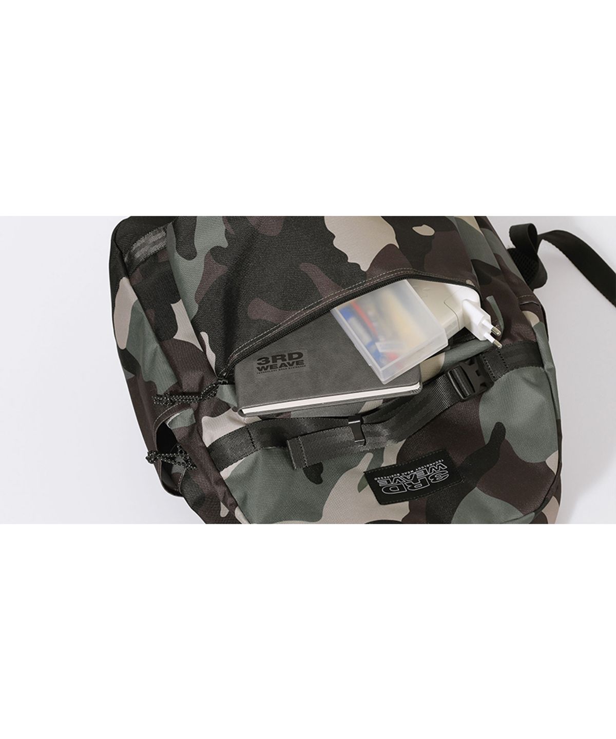 써드위브(THIRDWEAVE) ESSENTIAL DAYPACK / WOODLAND