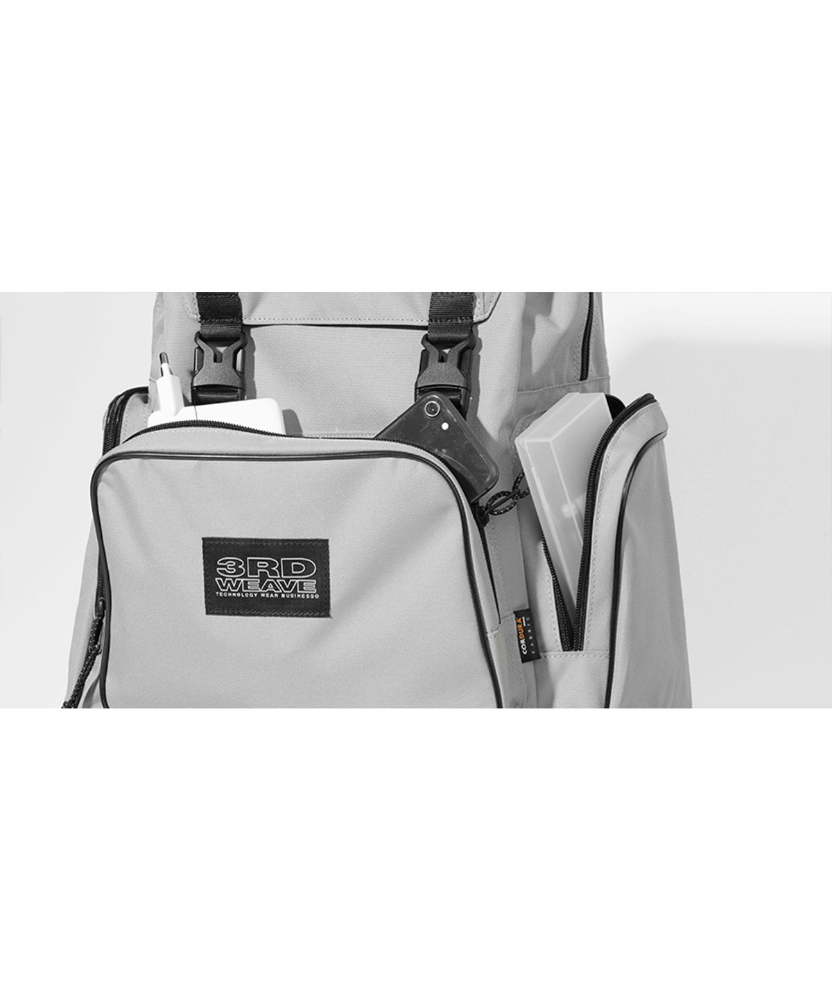써드위브(THIRDWEAVE) 3 POCKET BACKPACK / GRAY