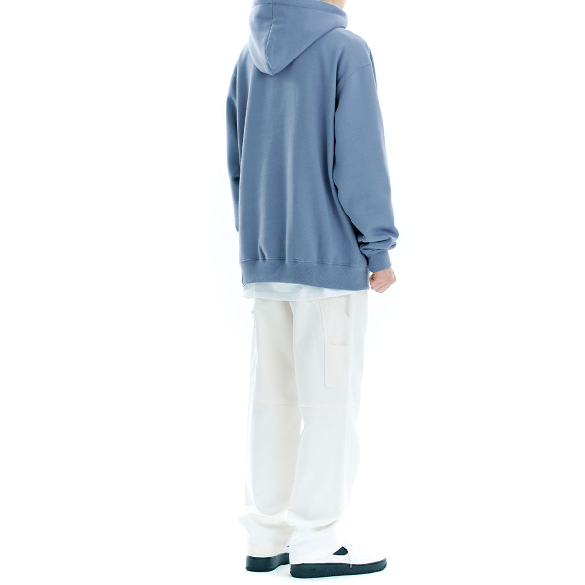 마하그리드(MAHAGRID) THIRD LOGO HOODIE BLUE(MG2BSMM430A)