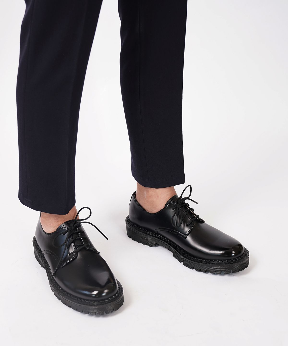 르꼬르도니에(LE CORDONNIER) 1071 [SYNTHETIC LEATHER_4홀 더비슈즈]
