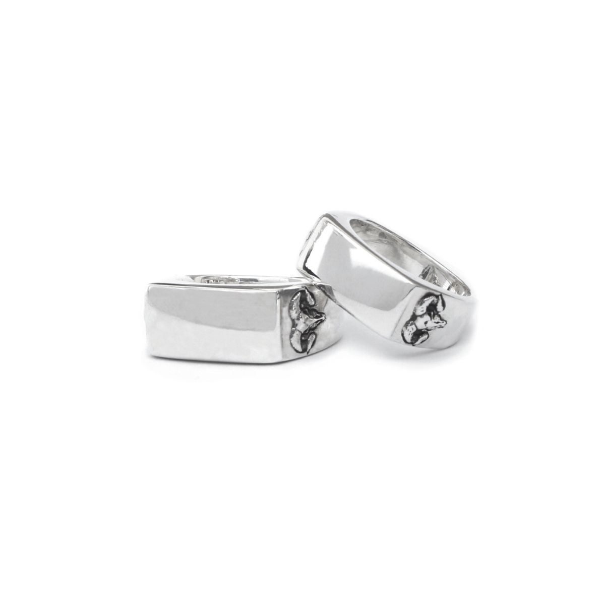 스팅925(STING925) Square Bold Ring