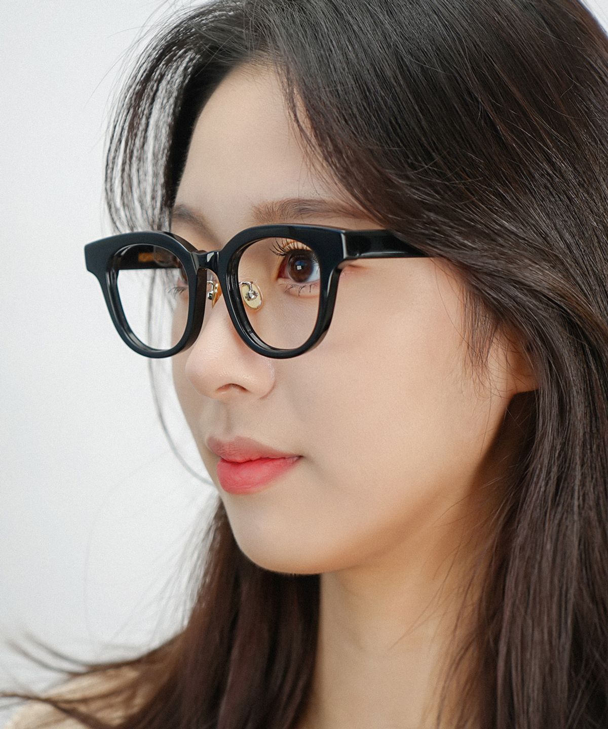 소다몬(SODAMON) 아세테이트 검정 블랙 뿔테  안경테 HT960-C01 (남여공용)