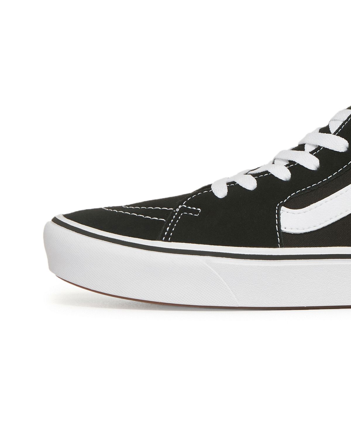반스(VANS) 컴피쿠시 스케이트 하이 - (클래식) 블랙:화이트 / VN0A3WMBVNE1