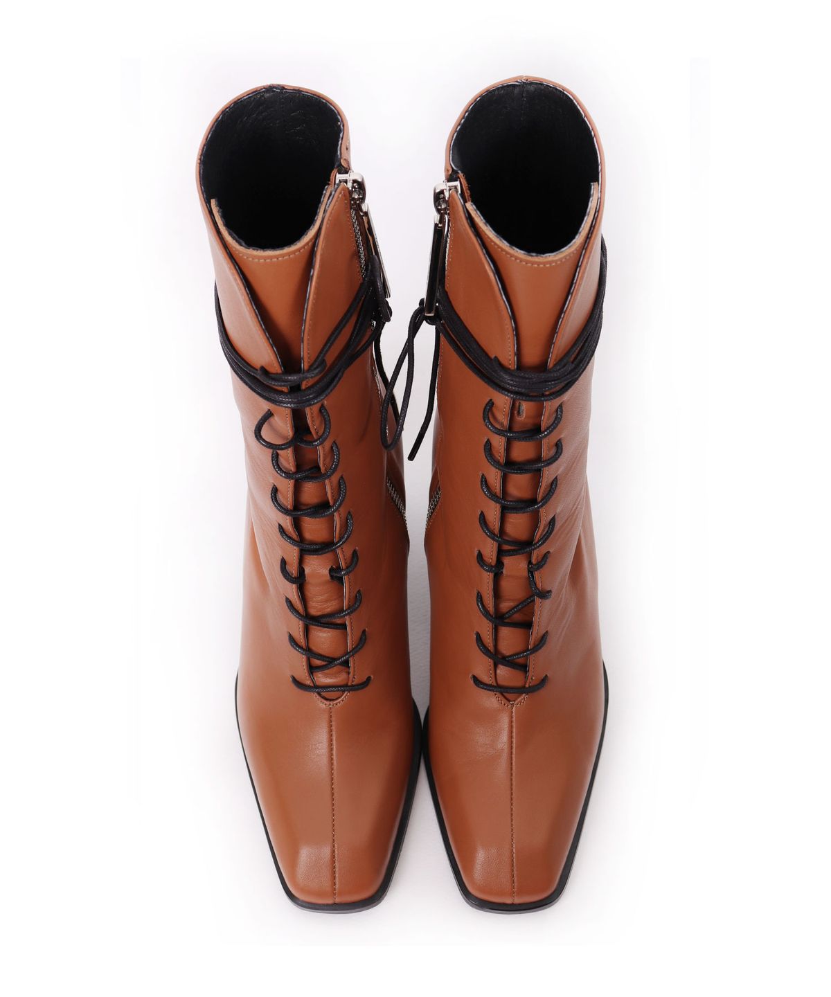 쥬드코넨(JEDE KONNEN) JDB19010_LACEUP DETAIL  BOOTS_CAMEL