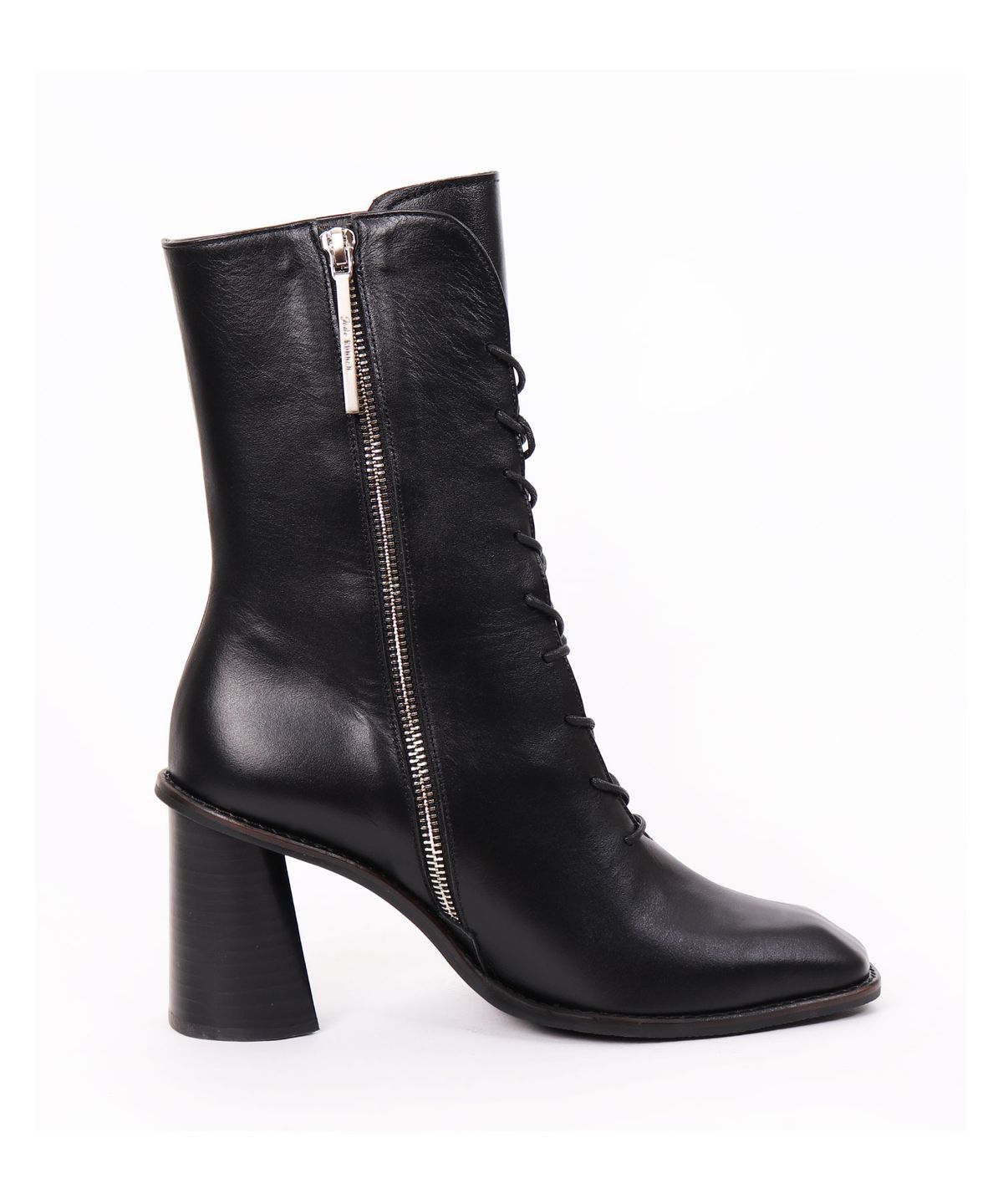 쥬드코넨(JEDE KONNEN) JDB19009_LACEUP DETAIL  BOOTS_BLACK