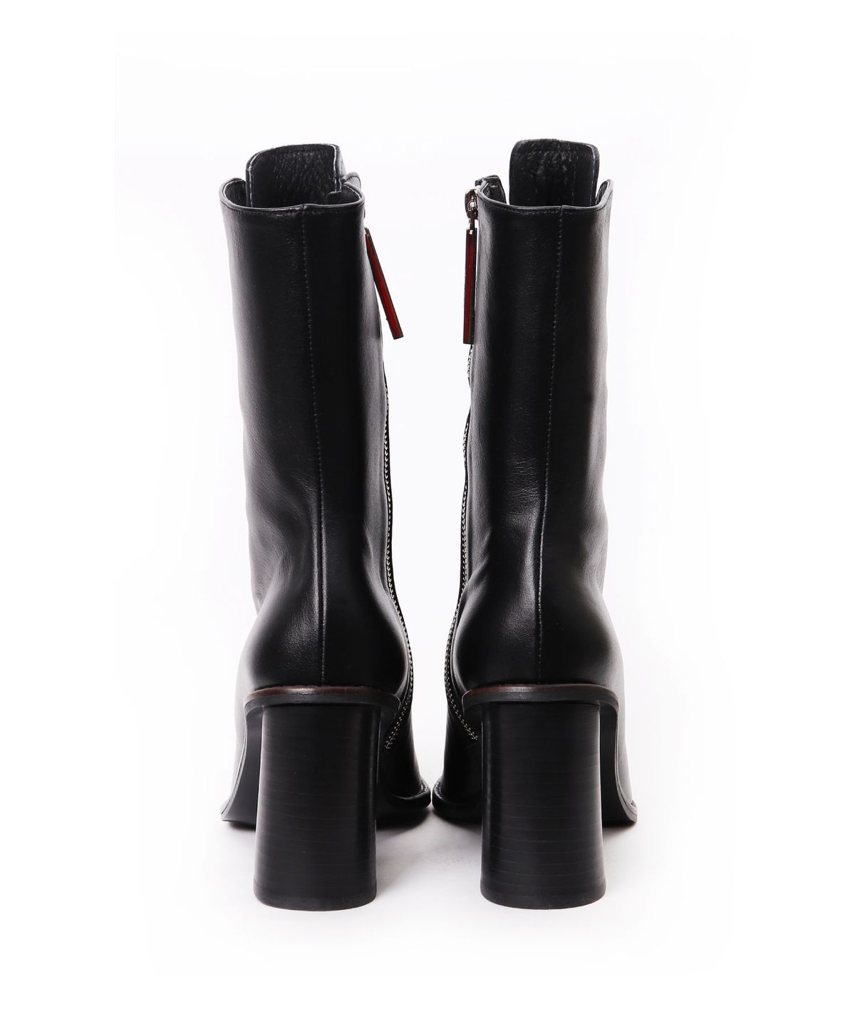 쥬드코넨(JEDE KONNEN) JDB19009_LACEUP DETAIL  BOOTS_BLACK