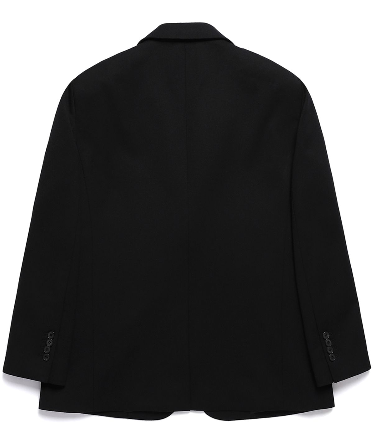 스텝온리(STAFFONLY) OVERSIZE SINGLE BLAZER (BLACK)