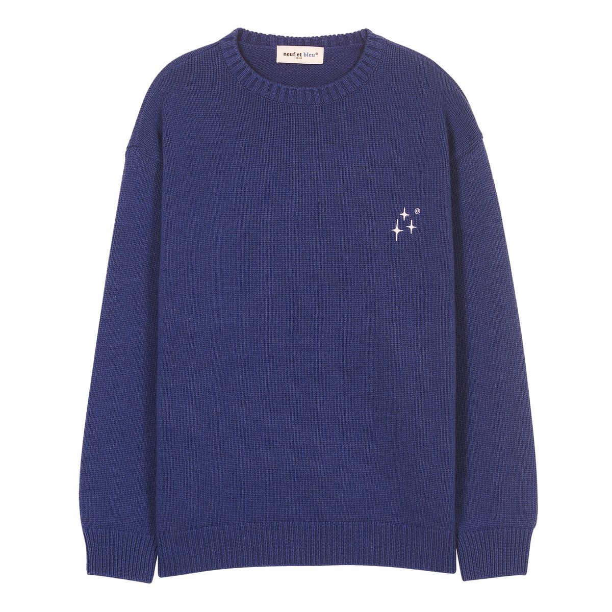 누프에블루(NEUFETBLEU) NEB round knit (blue)