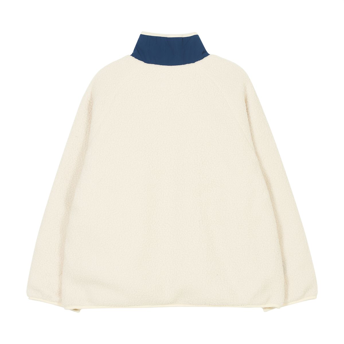 누프에블루(NEUFETBLEU) NEB reversible fleece jacket (ivory/blue)