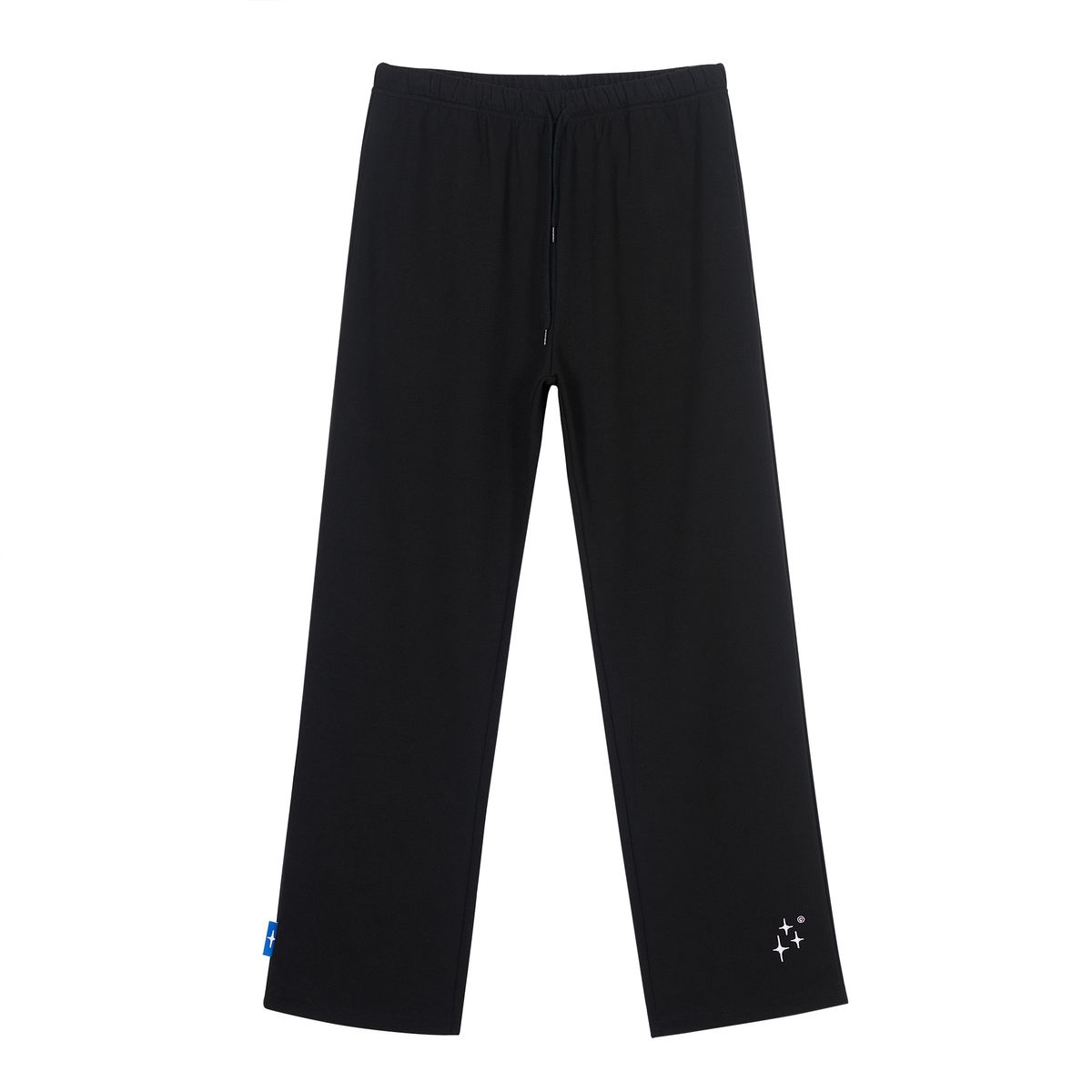 누프에블루(NEUFETBLEU) NEB semi wide pants (black)