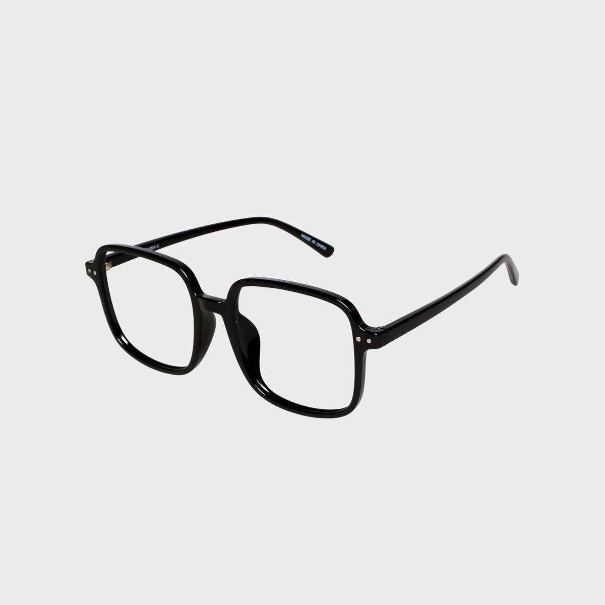 일삼사엠엠(134MM) 빅사이즈 사각 블루라이트 블랙 S000771