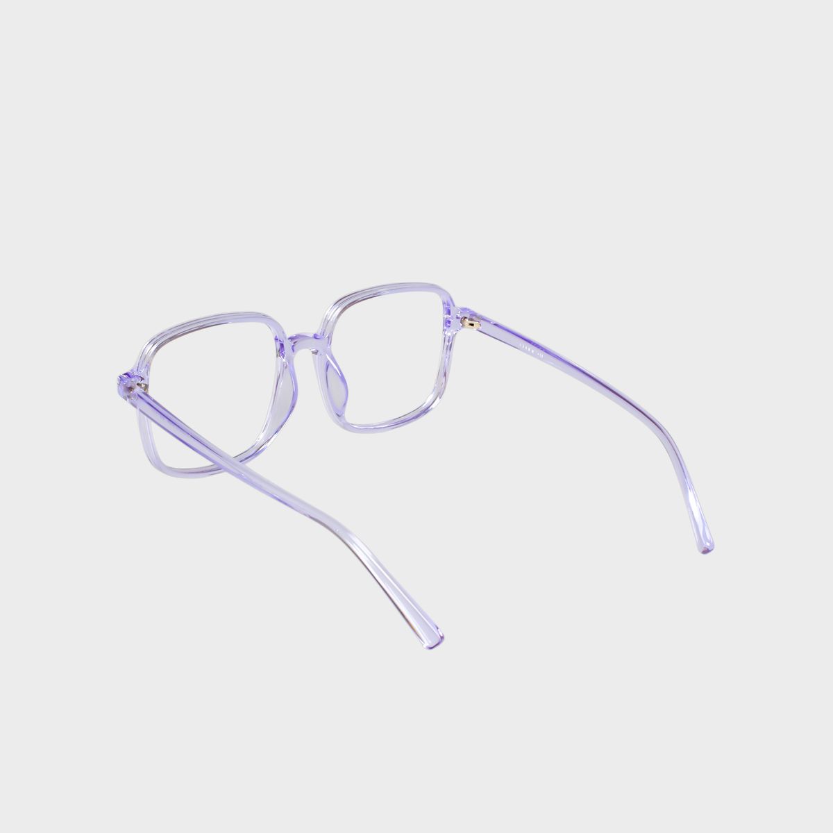 일삼사엠엠(134MM) 빅사이즈 사각 블루라이트 투명퍼플 S000774