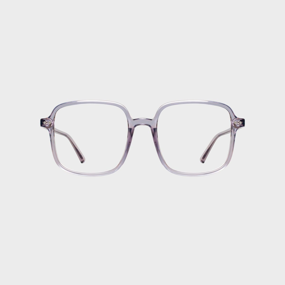 일삼사엠엠(134MM) 빅사이즈 사각 블루라이트 투명그레이 S000775