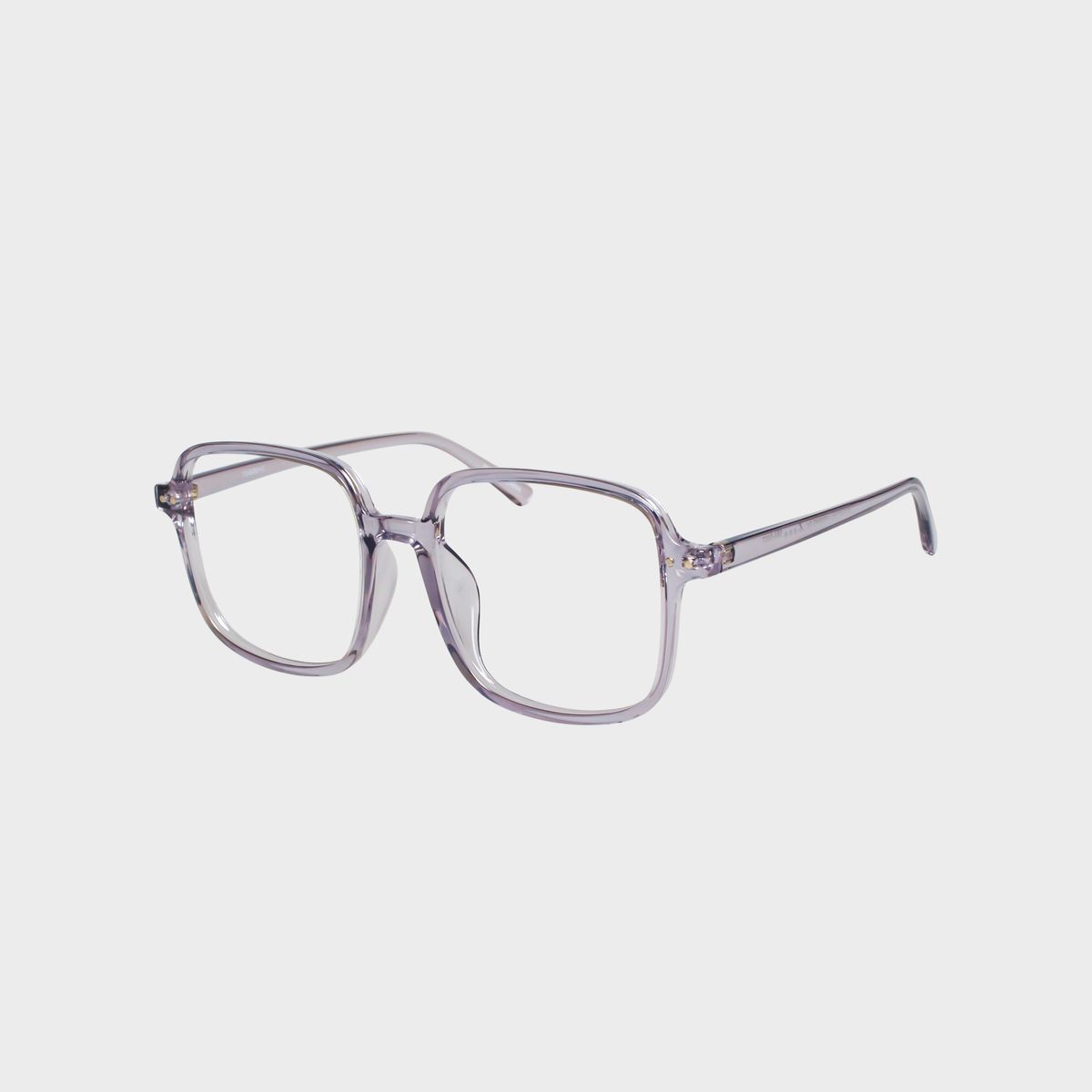 일삼사엠엠(134MM) 빅사이즈 사각 블루라이트 투명그레이 S000775
