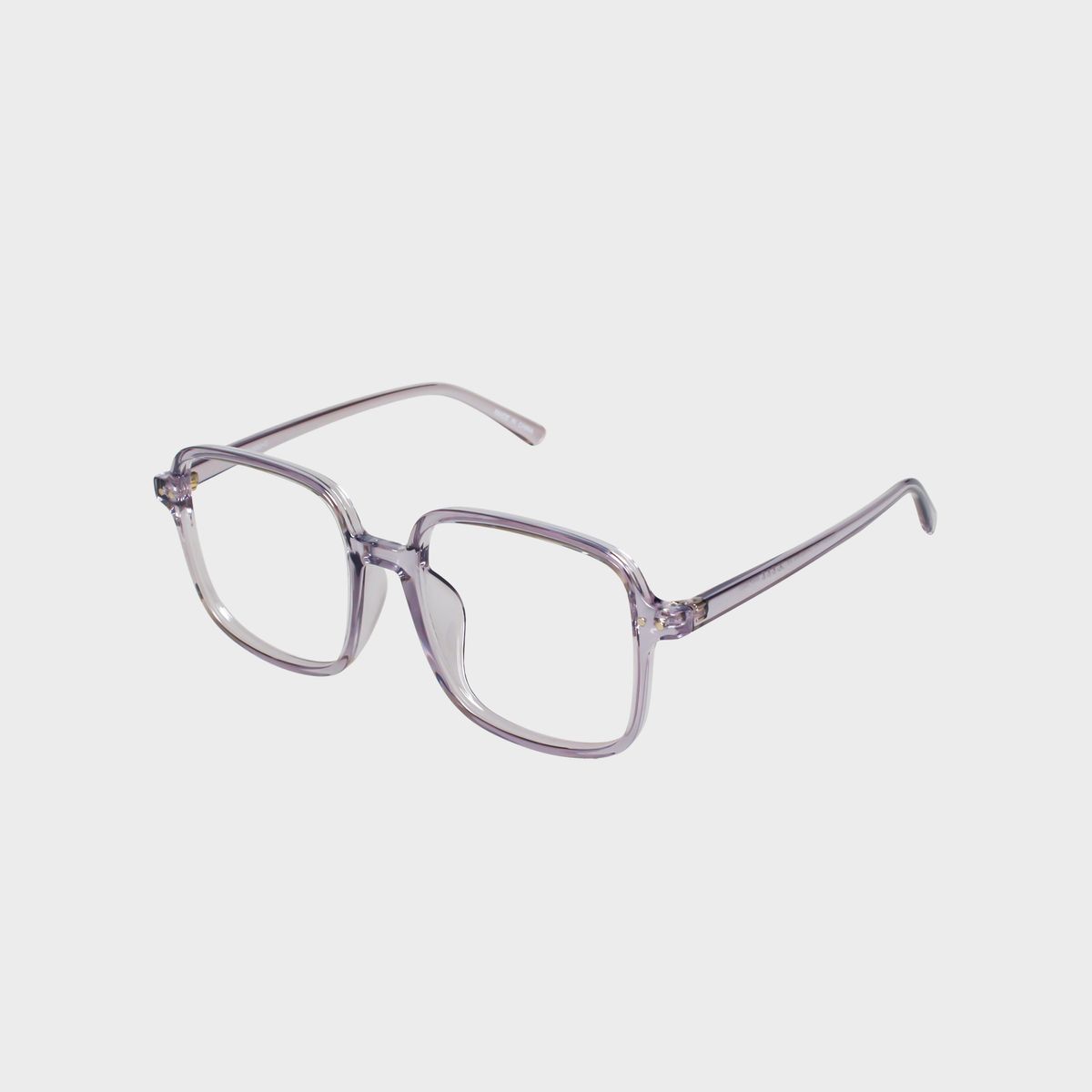 일삼사엠엠(134MM) 빅사이즈 사각 블루라이트 투명그레이 S000775