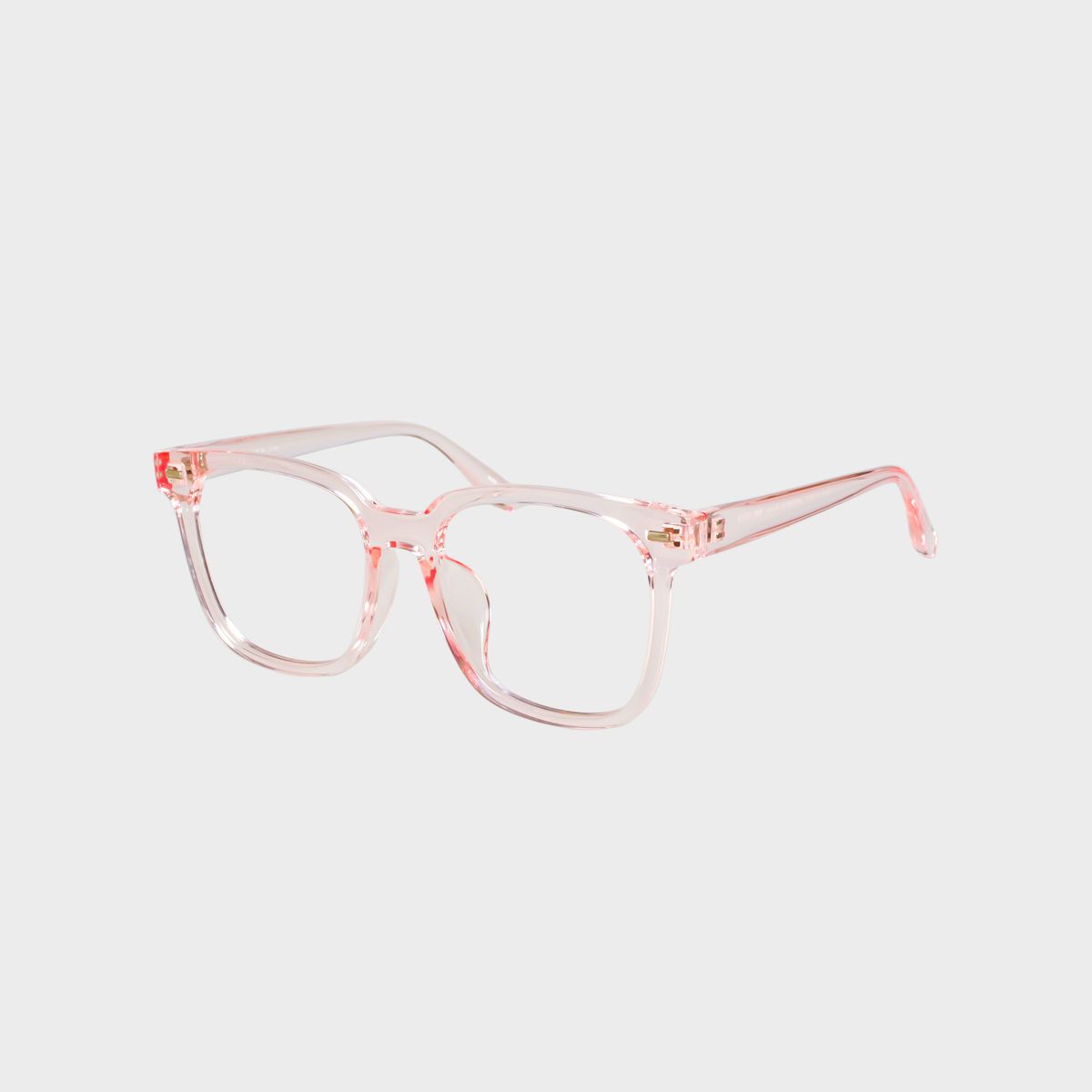 일삼사엠엠(134MM) 기본 사각라운드 블루라이트 투명핑크 S000779