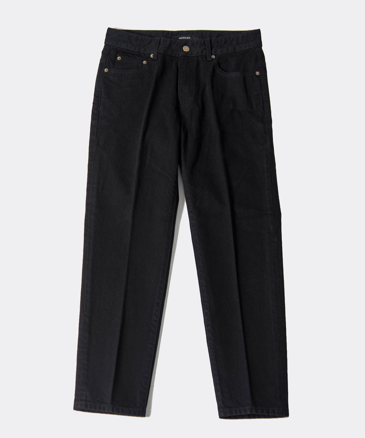 언터치드(UNTOUCHED) NEW CLASSIC 7 (BLACK BLACK CROP)