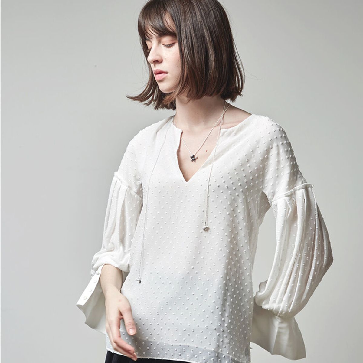 웨일투웨일(WHALE2WHALE) 사막여우 목걸이_ver.2_50cm