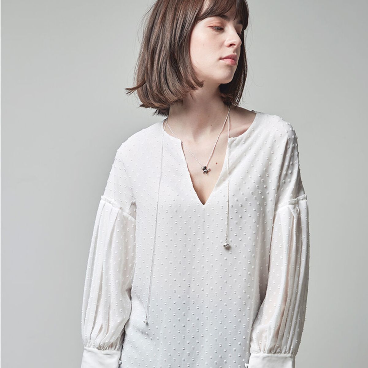 웨일투웨일(WHALE2WHALE) 사막여우 목걸이_ver.2_50cm
