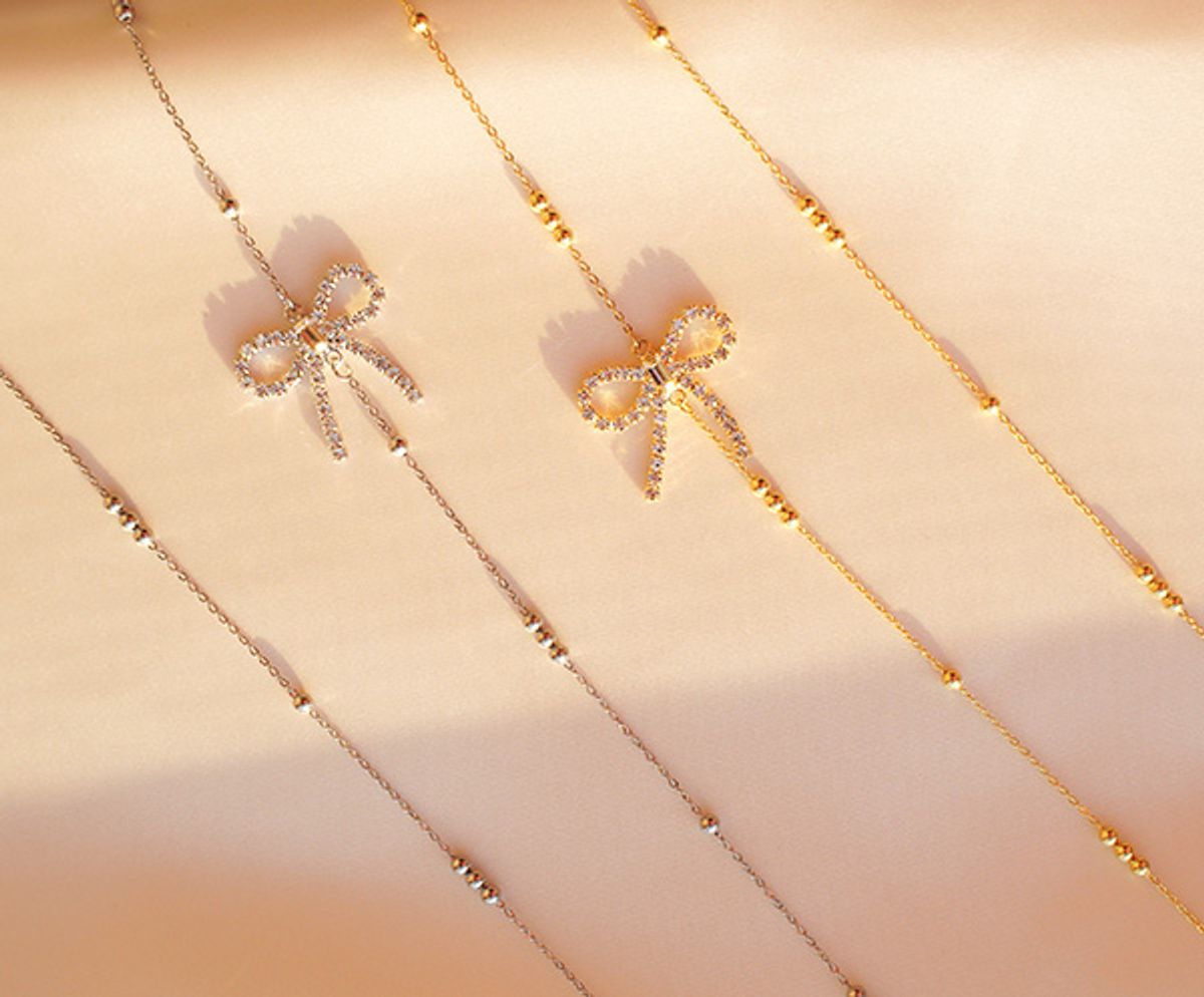 트레쥬(TREAJU) Romantic ribbon glasses chain