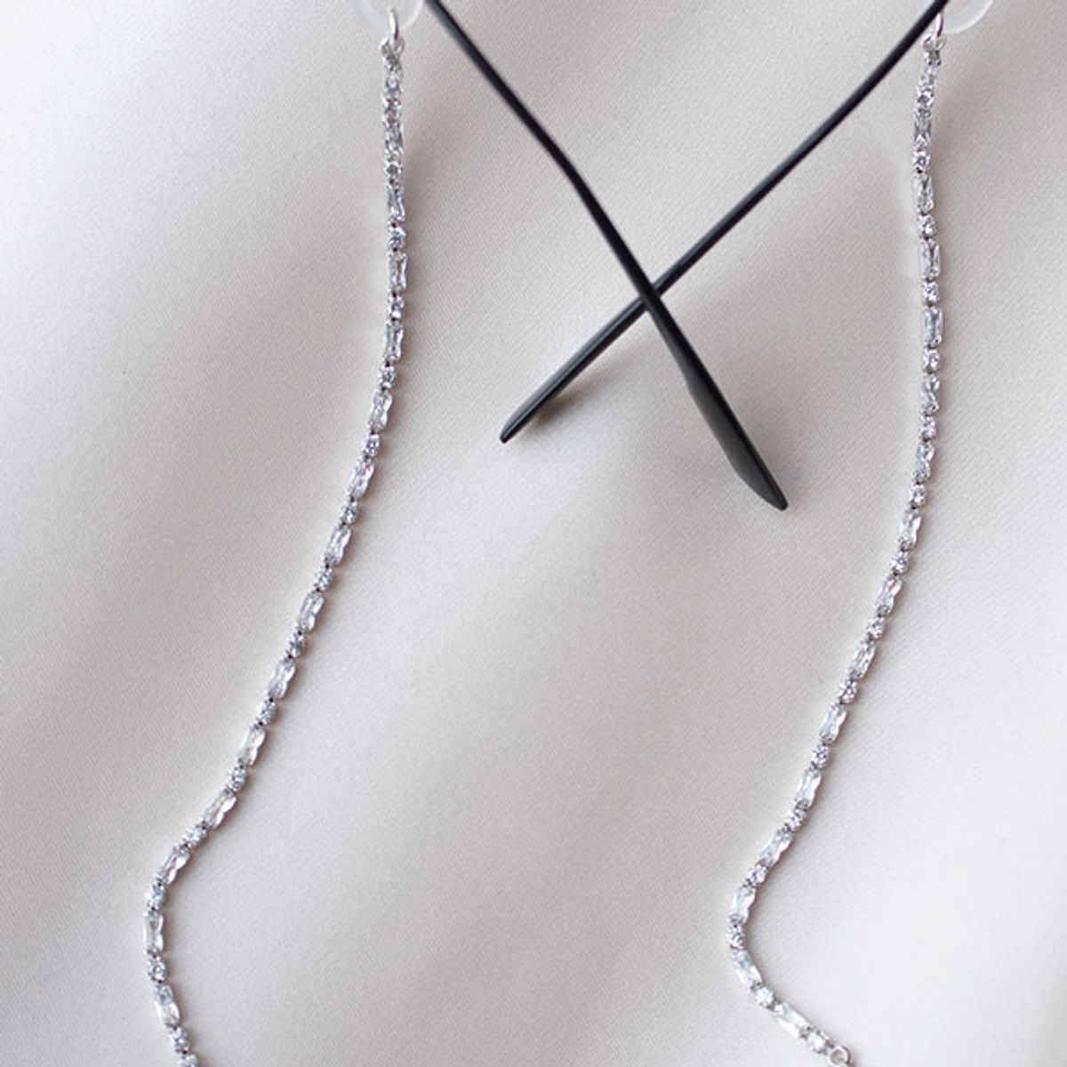 트레쥬(TREAJU) Brilliant cubic setting chain