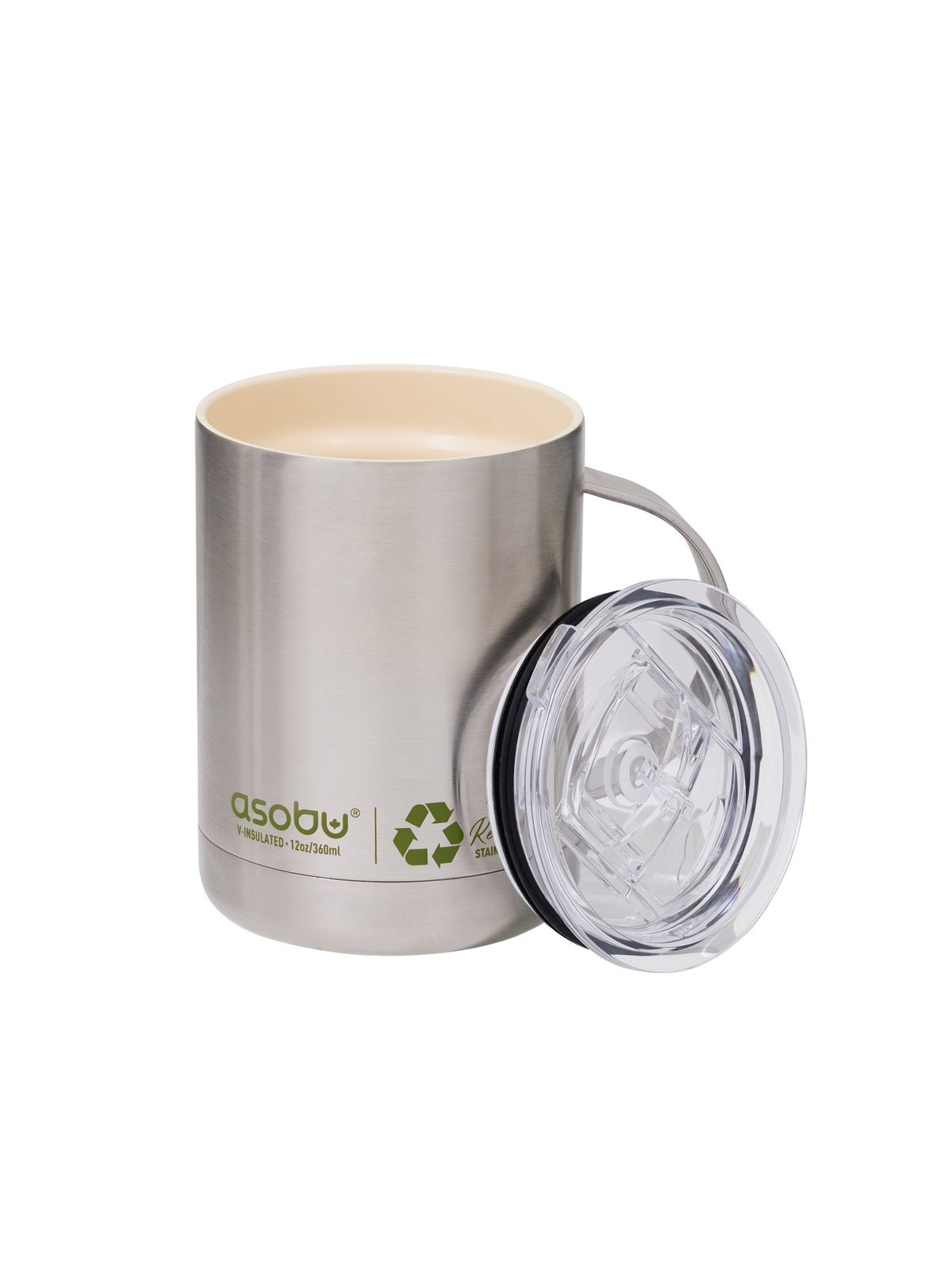 아소부(ASOBU) 세라믹 스텐 진공 보온보냉 얼티밋 머그 360ml