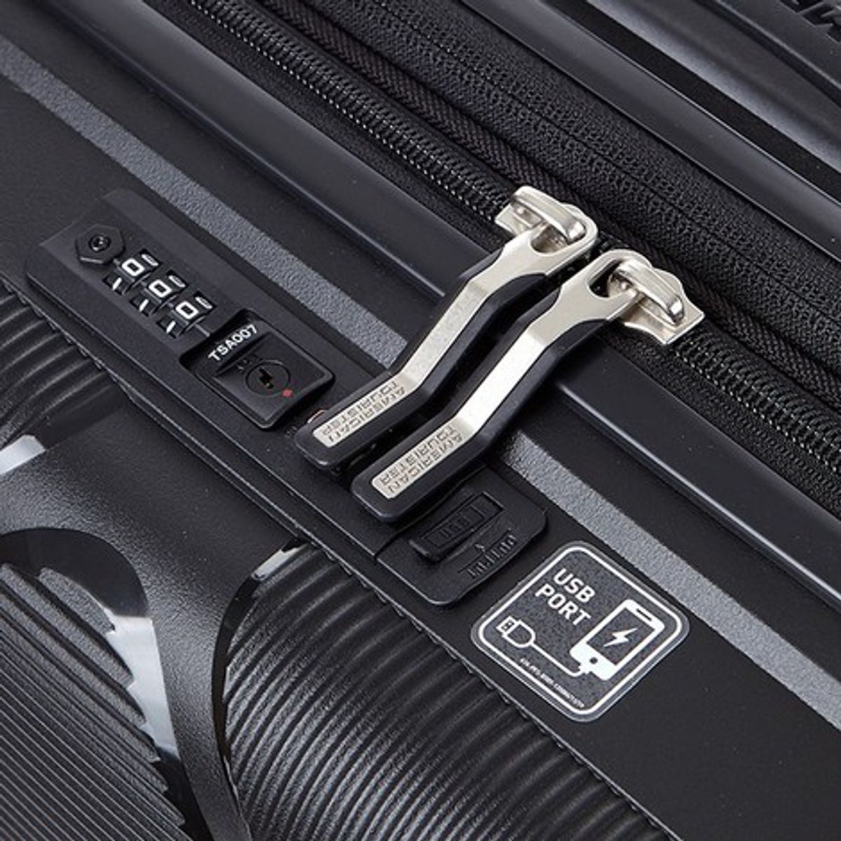 아메리칸투어리스터(AMERICAN TOURISTER) INSTAGON 캐리어 55/20 EXP TSA V2 JET BLACK HJ419011